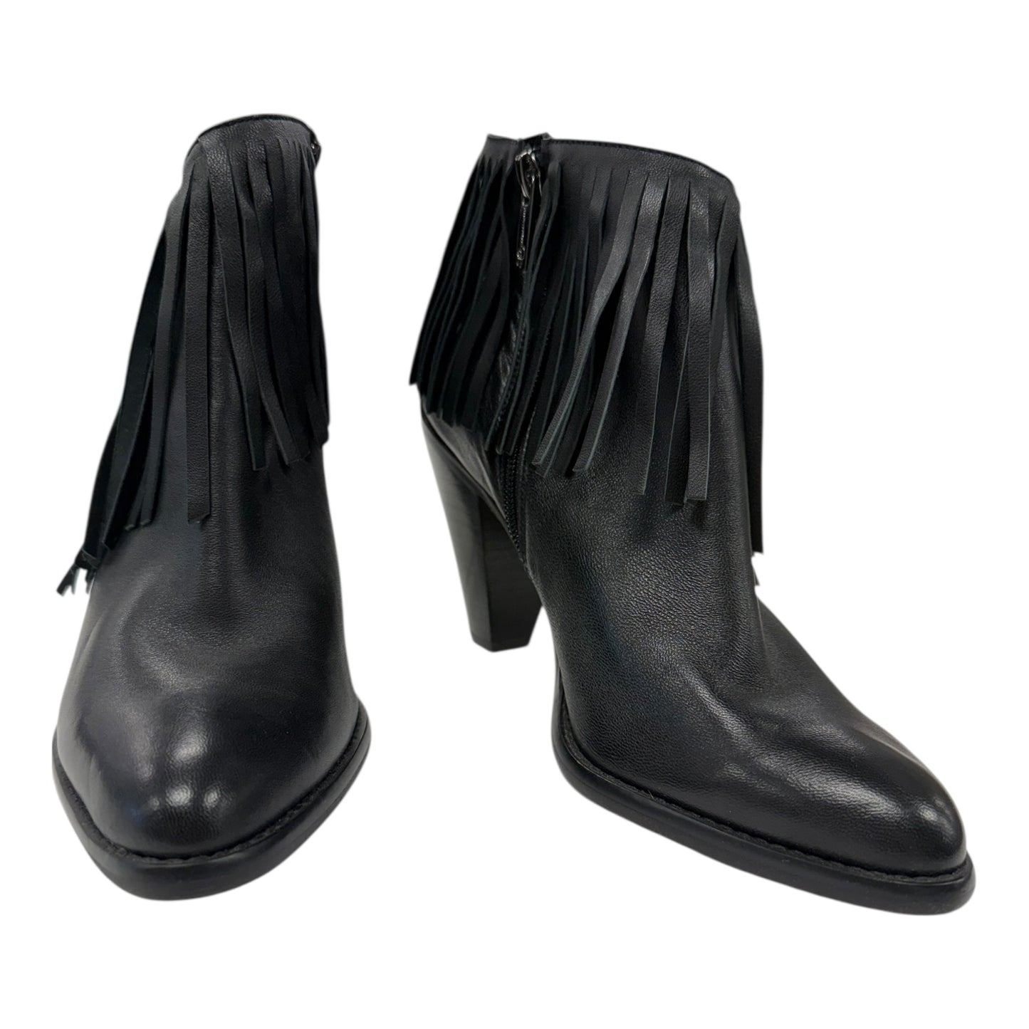 Boots Ankle Flats By Jessica Simpson In Black, Size:7.5