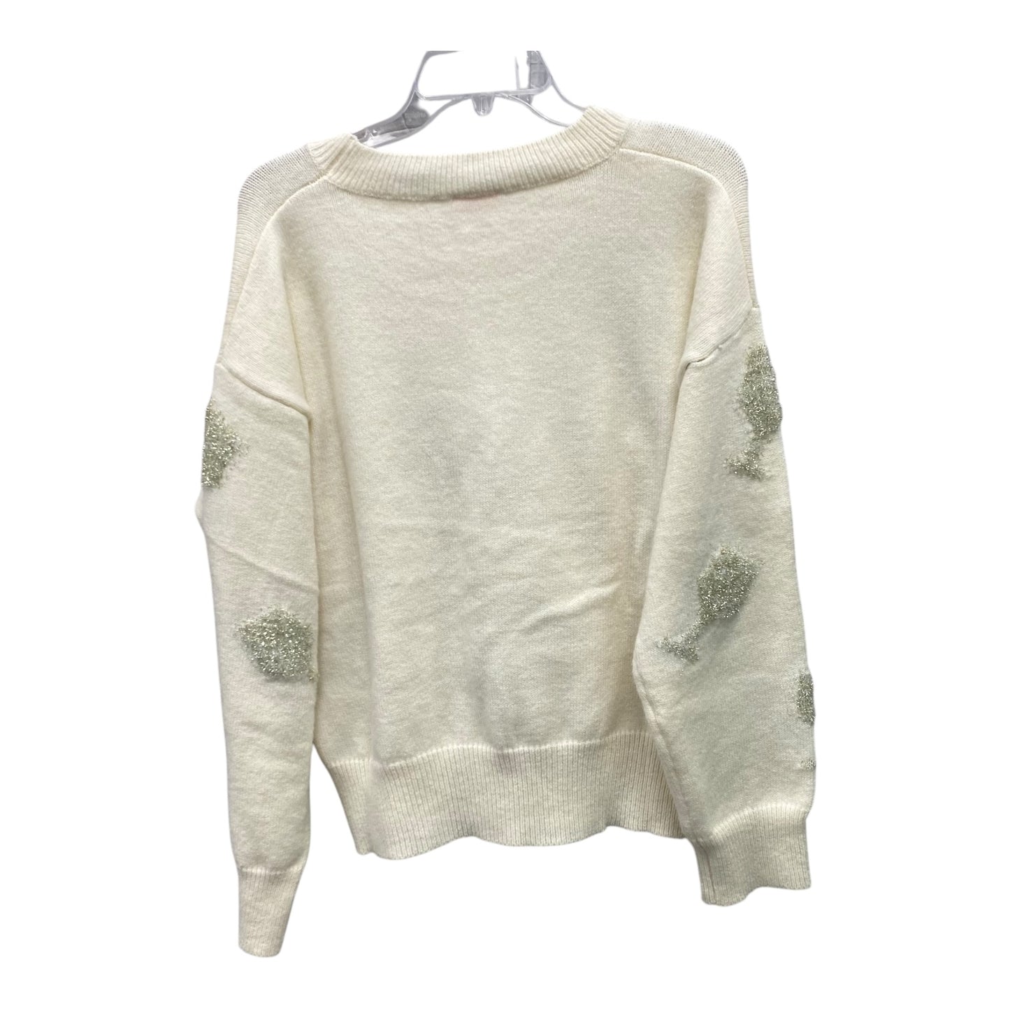 Sweater By Pink Lily In Cream, Size:M