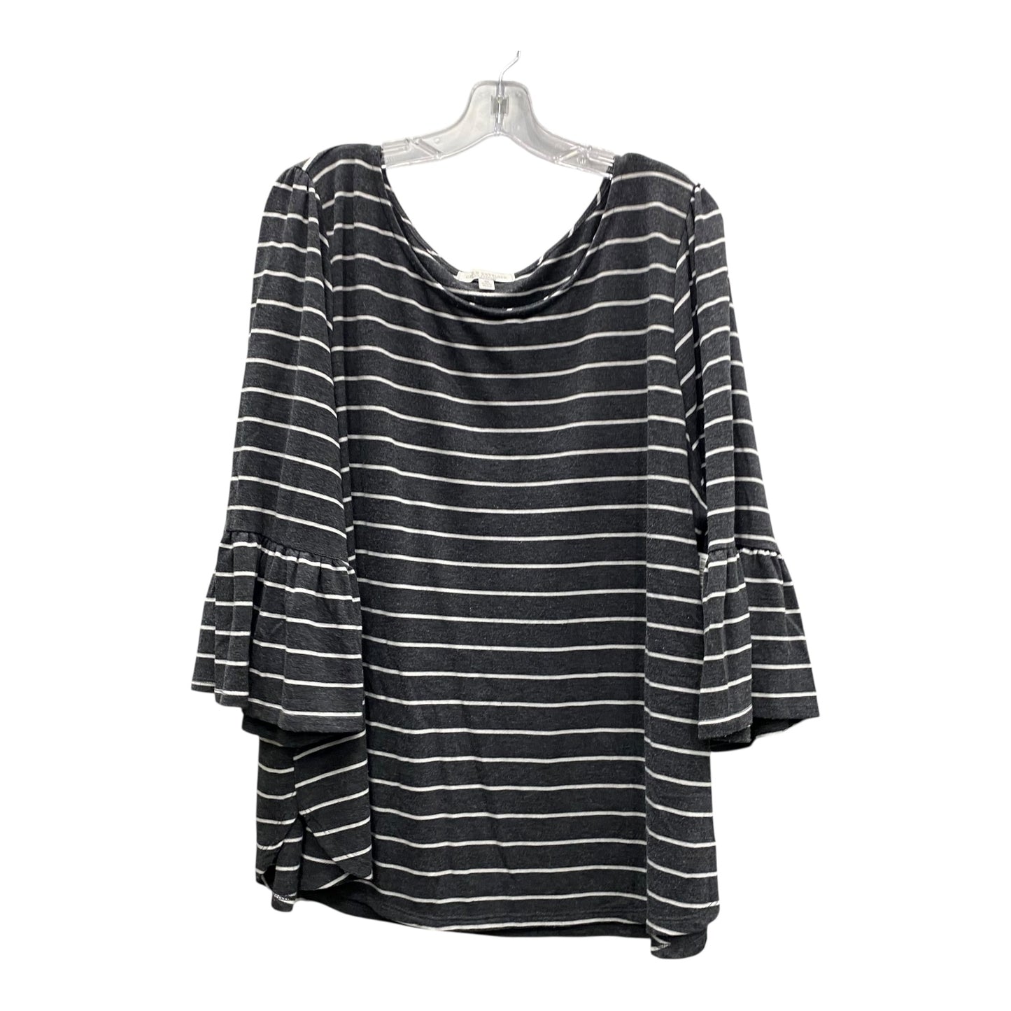 Top Ls By Green Envelope In Grey, Size:3X