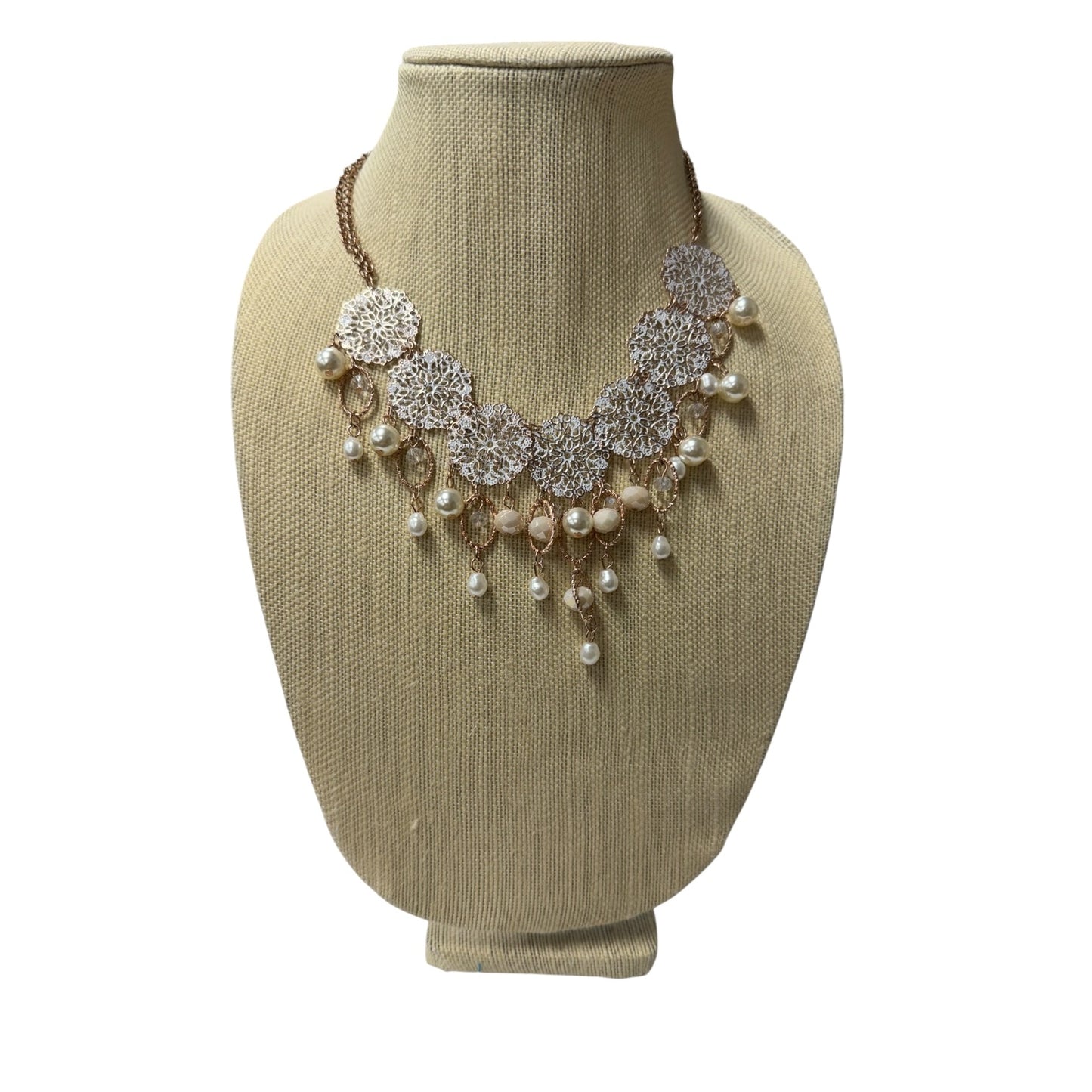 Necklace Statement In Bronze