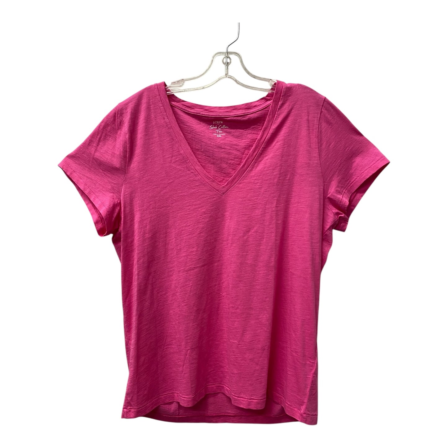 Top Ss By J. Crew In Pink, Size:Xxl