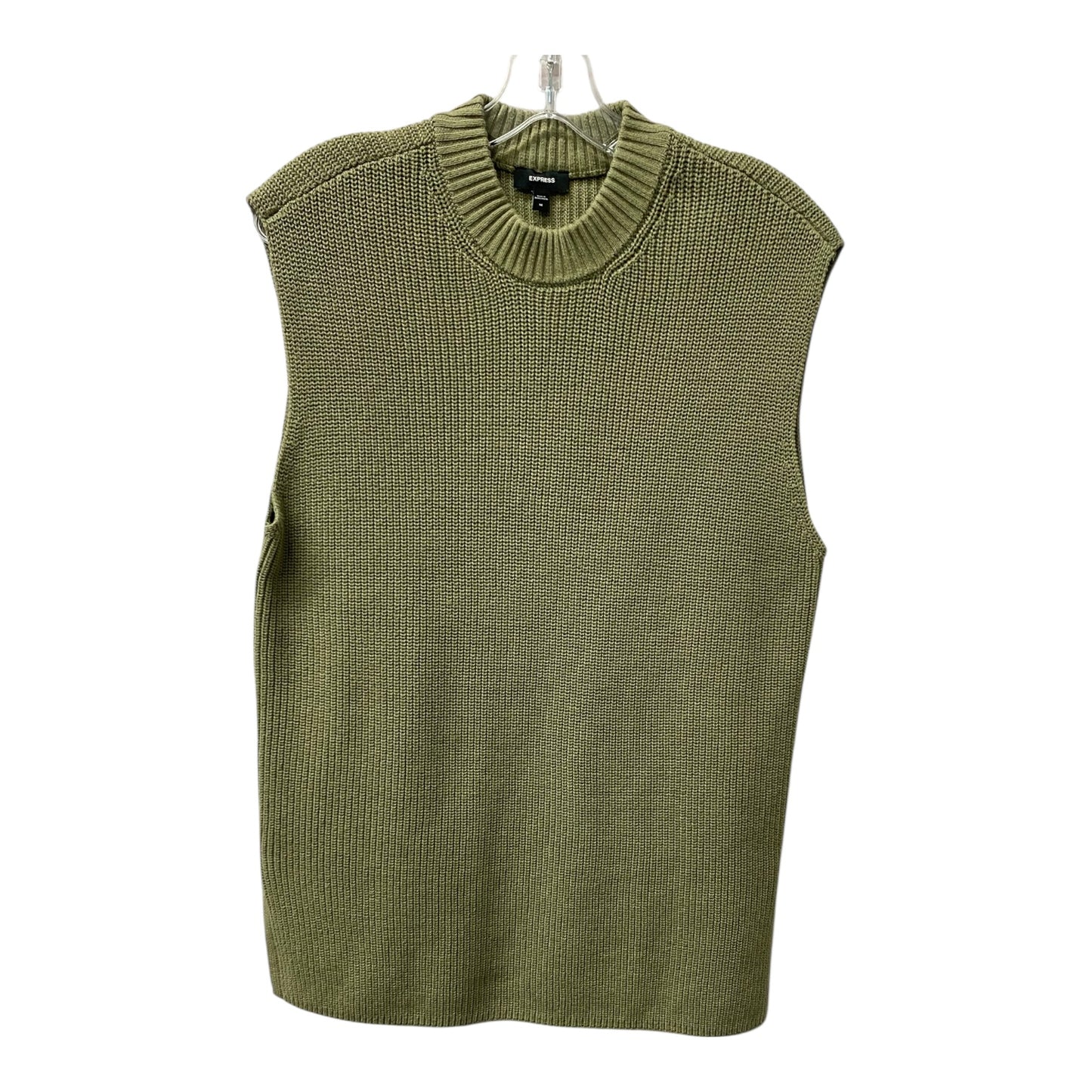 Sweater Ss By Express In Green, Size:M