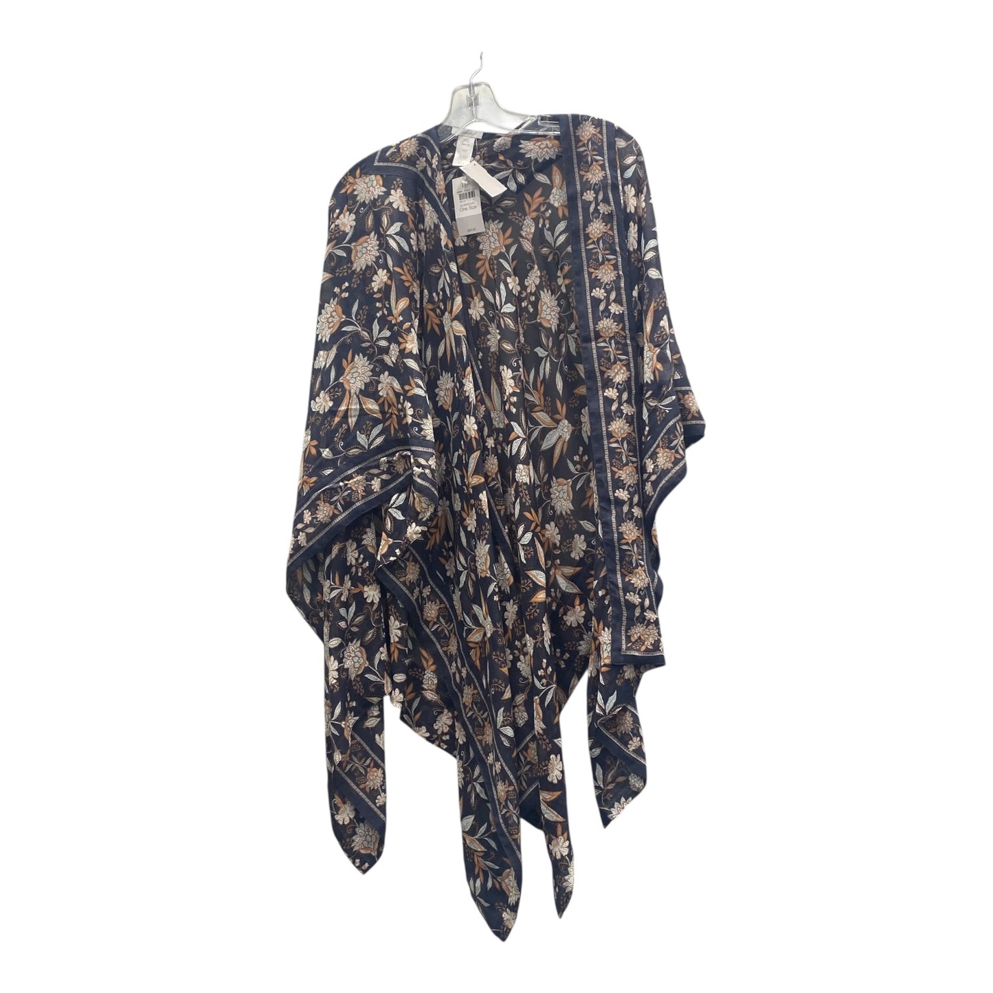 Kimono By Pure Jill In Black, Size:Osfm