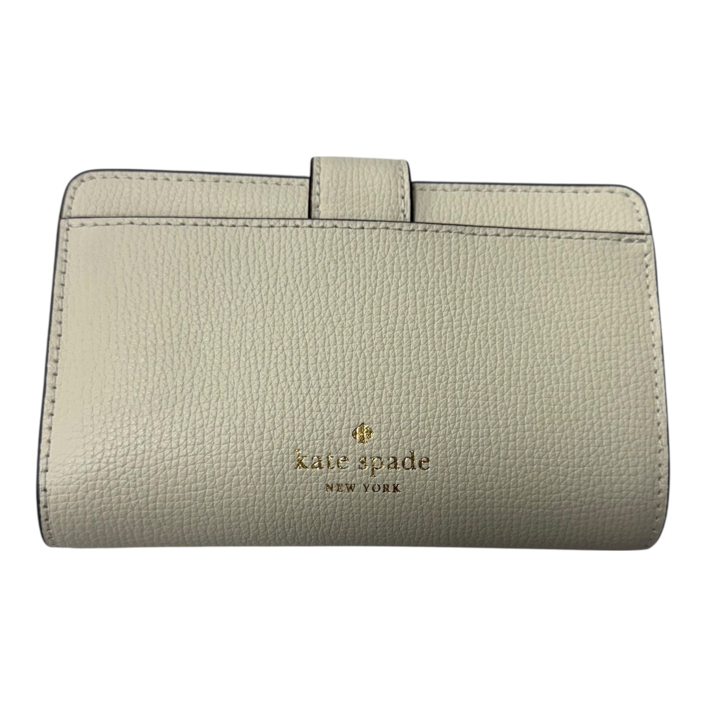 Wallet Designer By Kate Spade In White, Size:Small