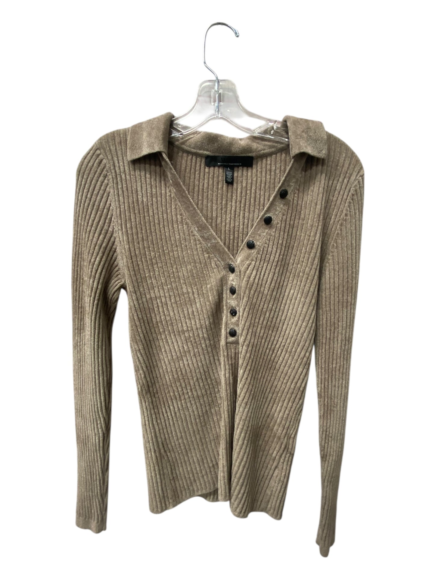 Top Ls By White House Black Market In Brown, Size:L