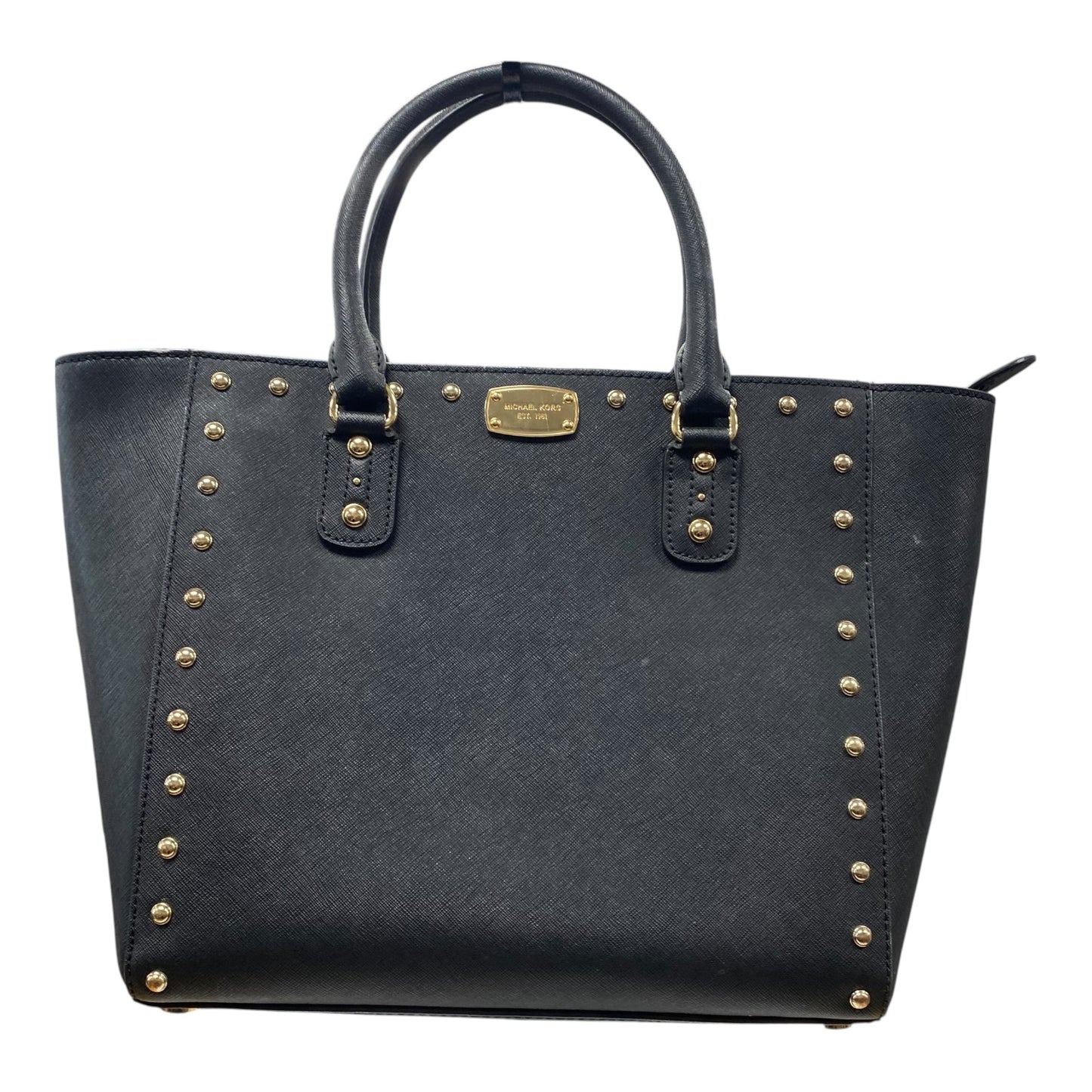 Crossbody Designer By Michael Kors In Black, Size:Large