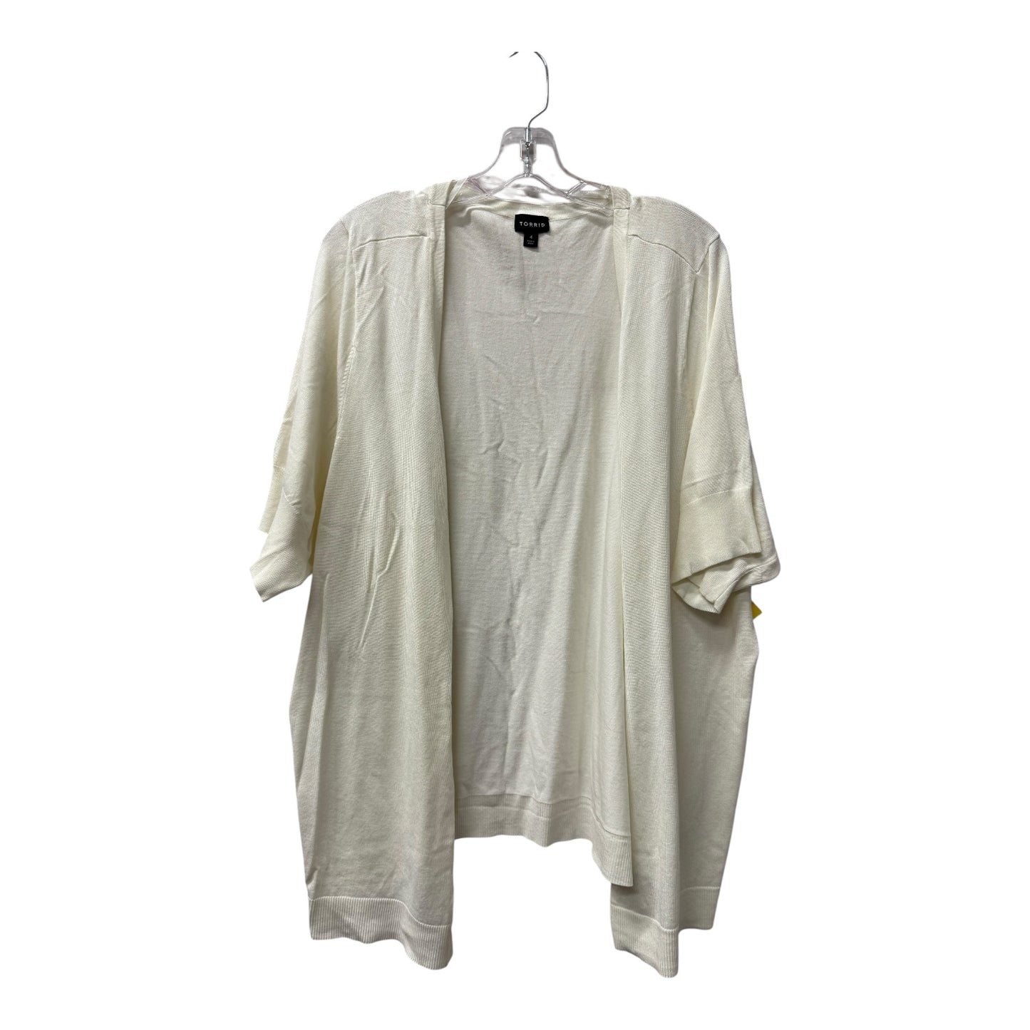Cardigan By Torrid In White, Size:4X