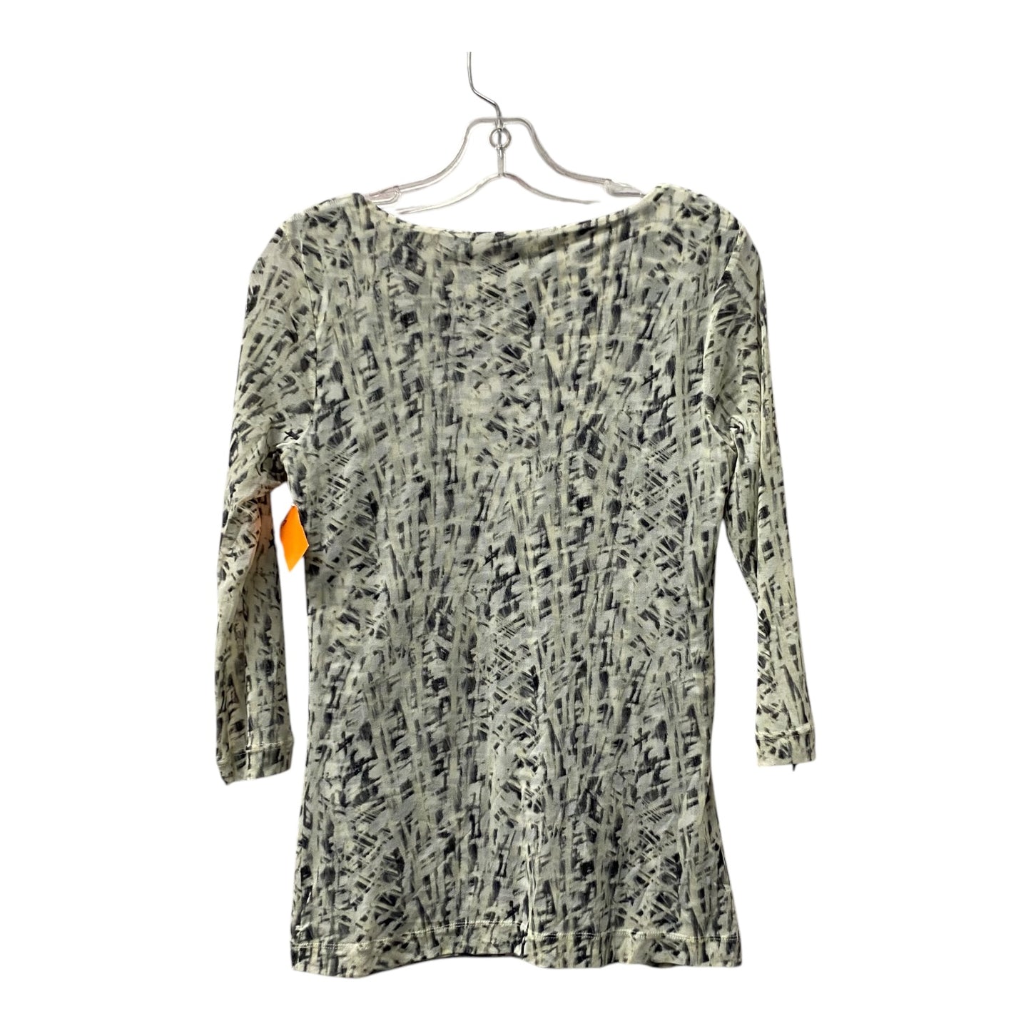 Top Ls By Chicos In Grey & Tan, Size:Xs