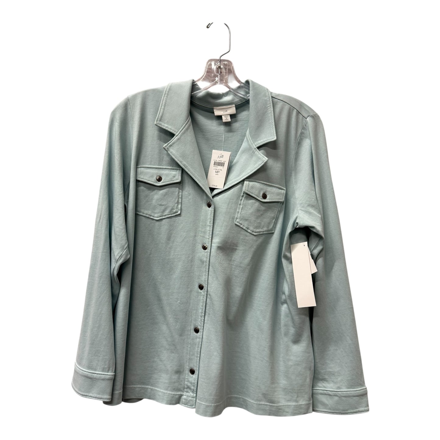 Top Ls By J. Jill In Blue, Size:Mp