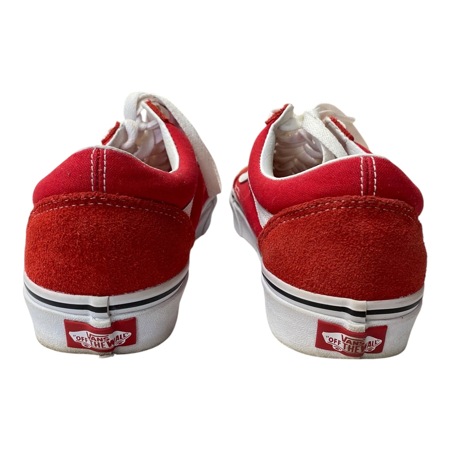 Shoes Sneakers By Vans In Red, Size:7.5