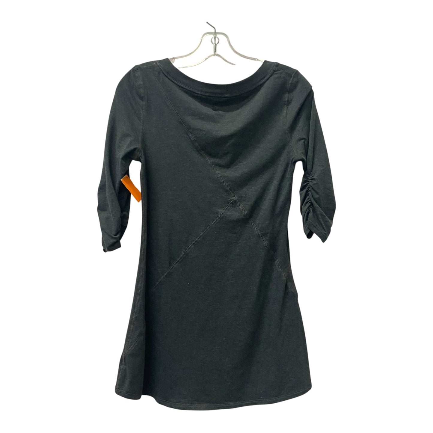 Athletic Top Ss By Athleta In Grey, Size:Xxs