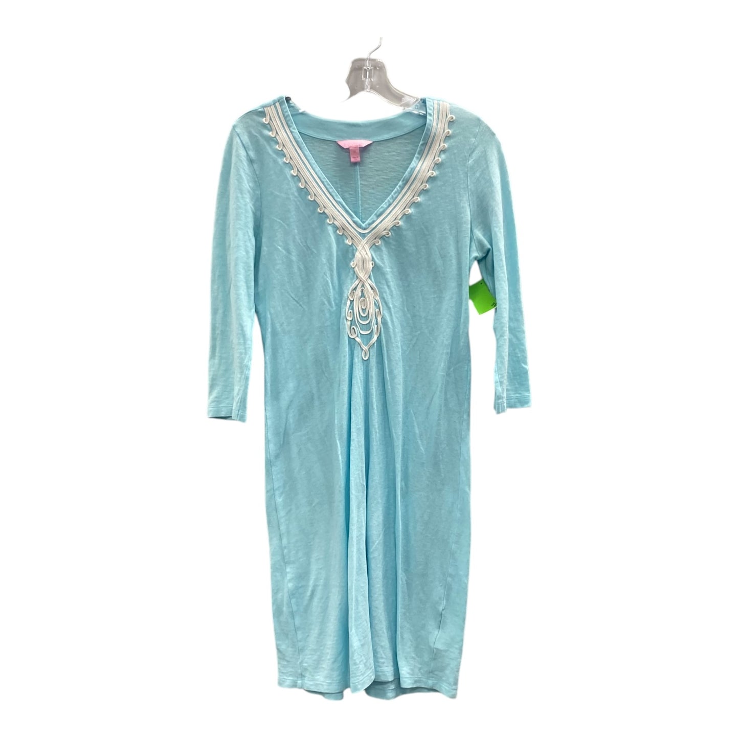 Dress Designer By Lilly Pulitzer In Blue, Size:M