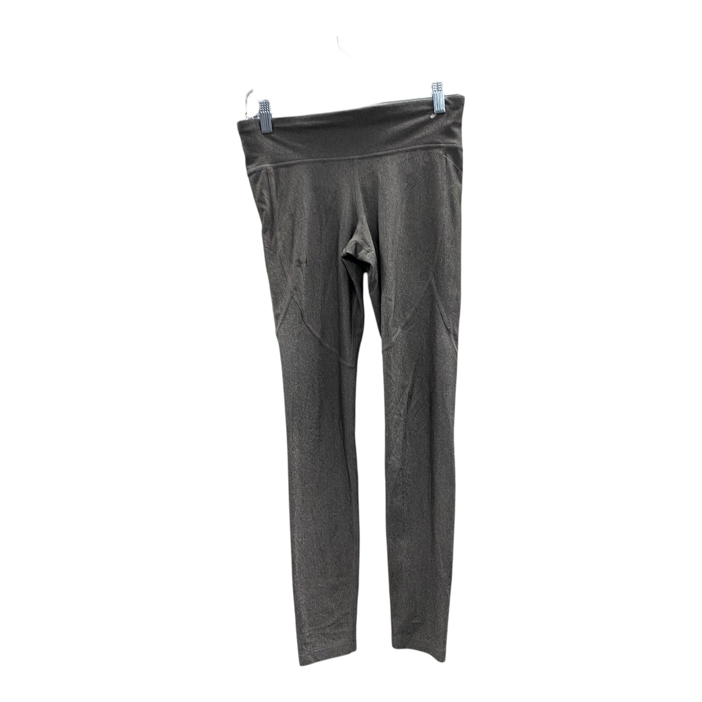 Athletic Leggings By Under Armour In Grey, Size:S