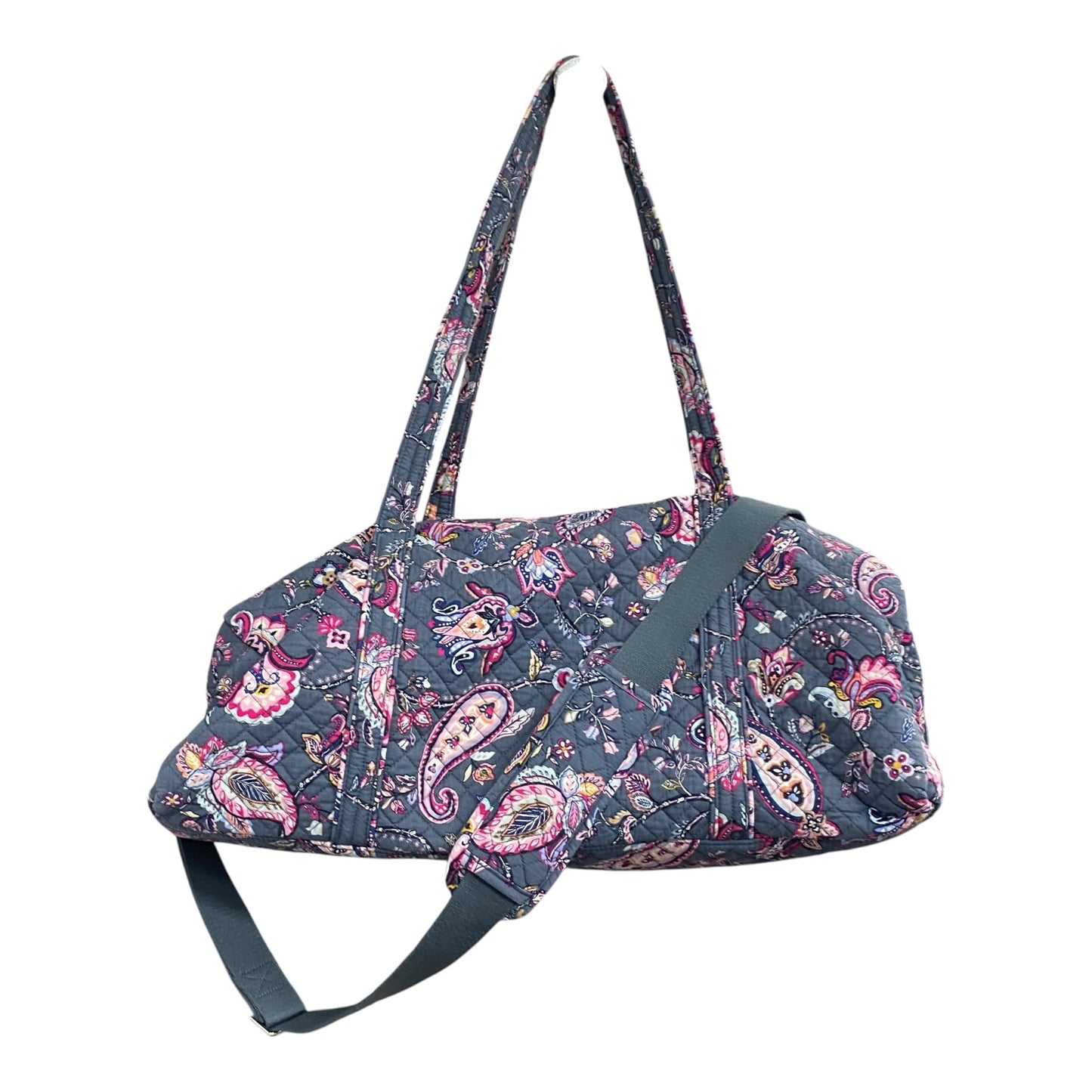 Duffle And Weekender By Vera Bradley In Grey, Size:Large