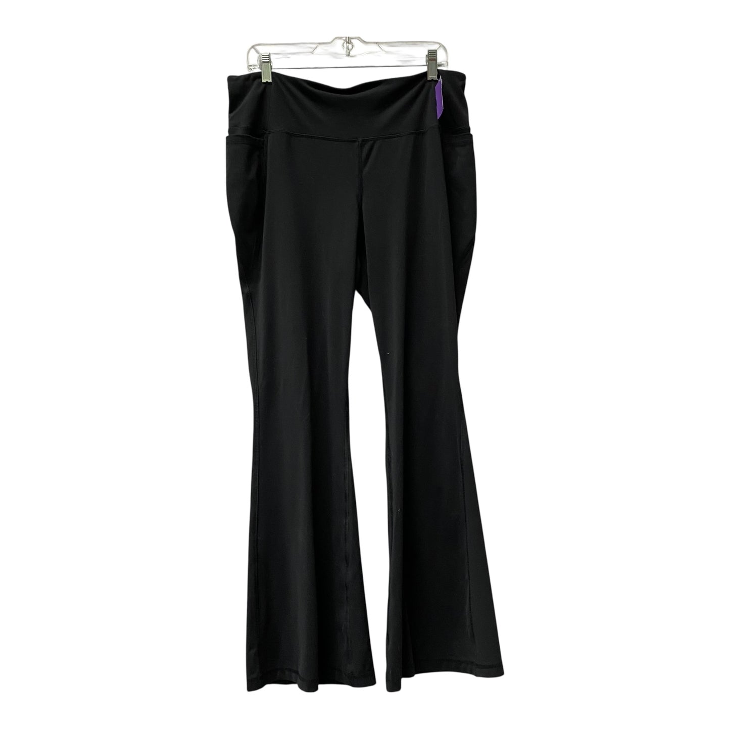 Athletic Pants By Lane Bryant In Black, Size:1X