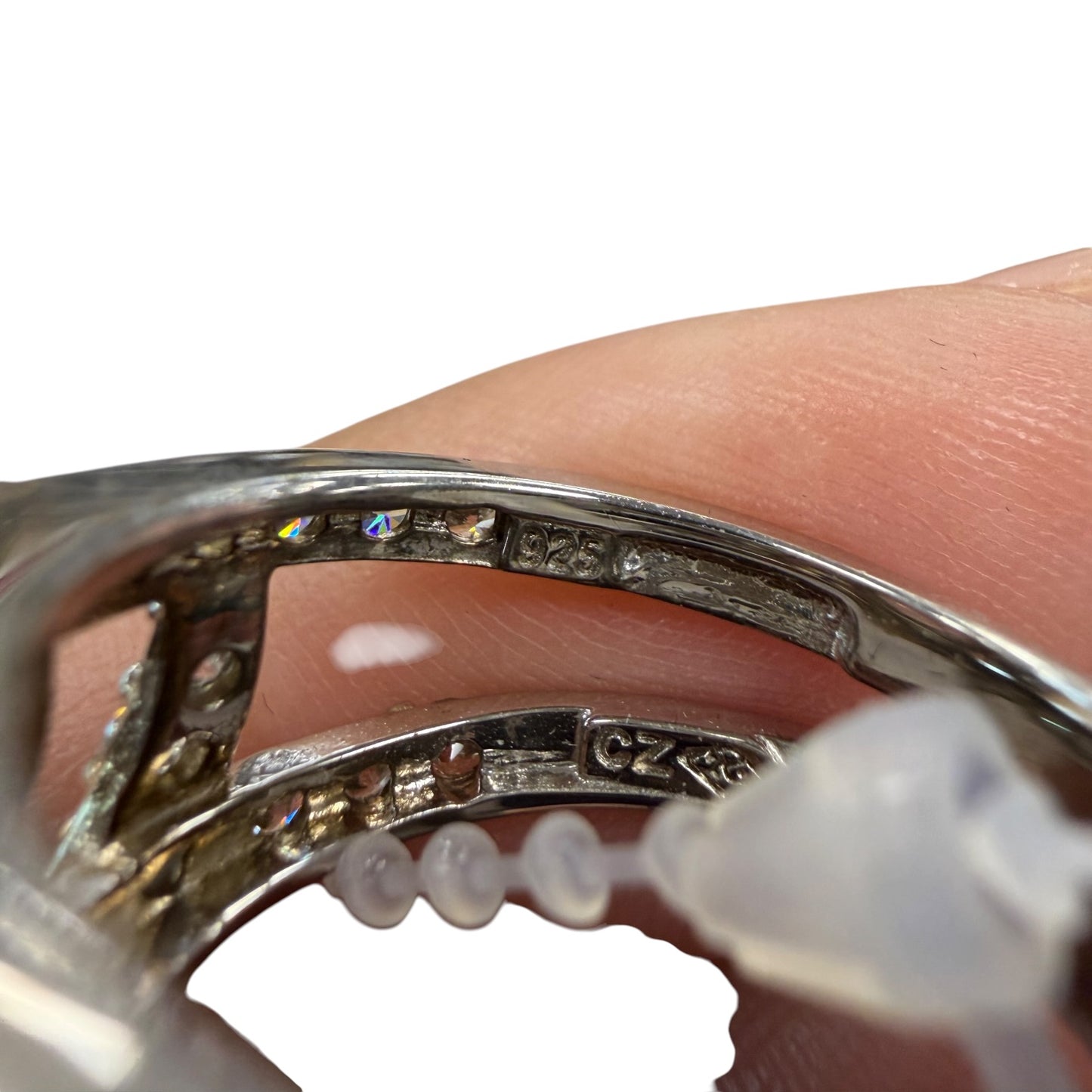 Ring Sterling Silver By Cmc In Silver size 6
