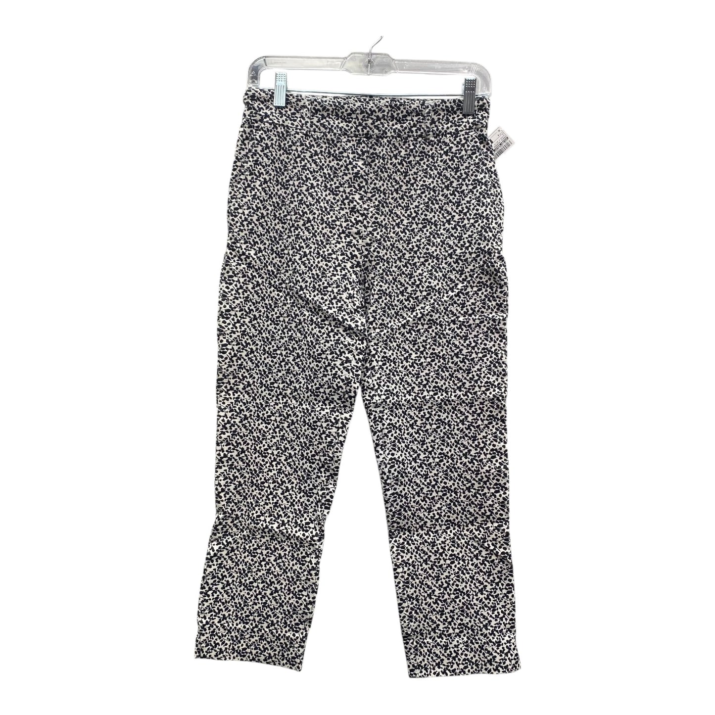 Pants Cropped By Hilary Radley In Black & White, Size:4