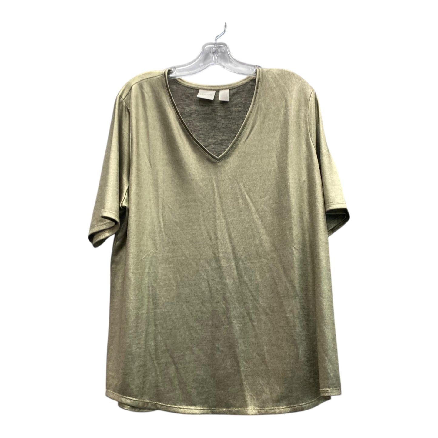 Top Ss By Chicos In Gold, Size:Xl