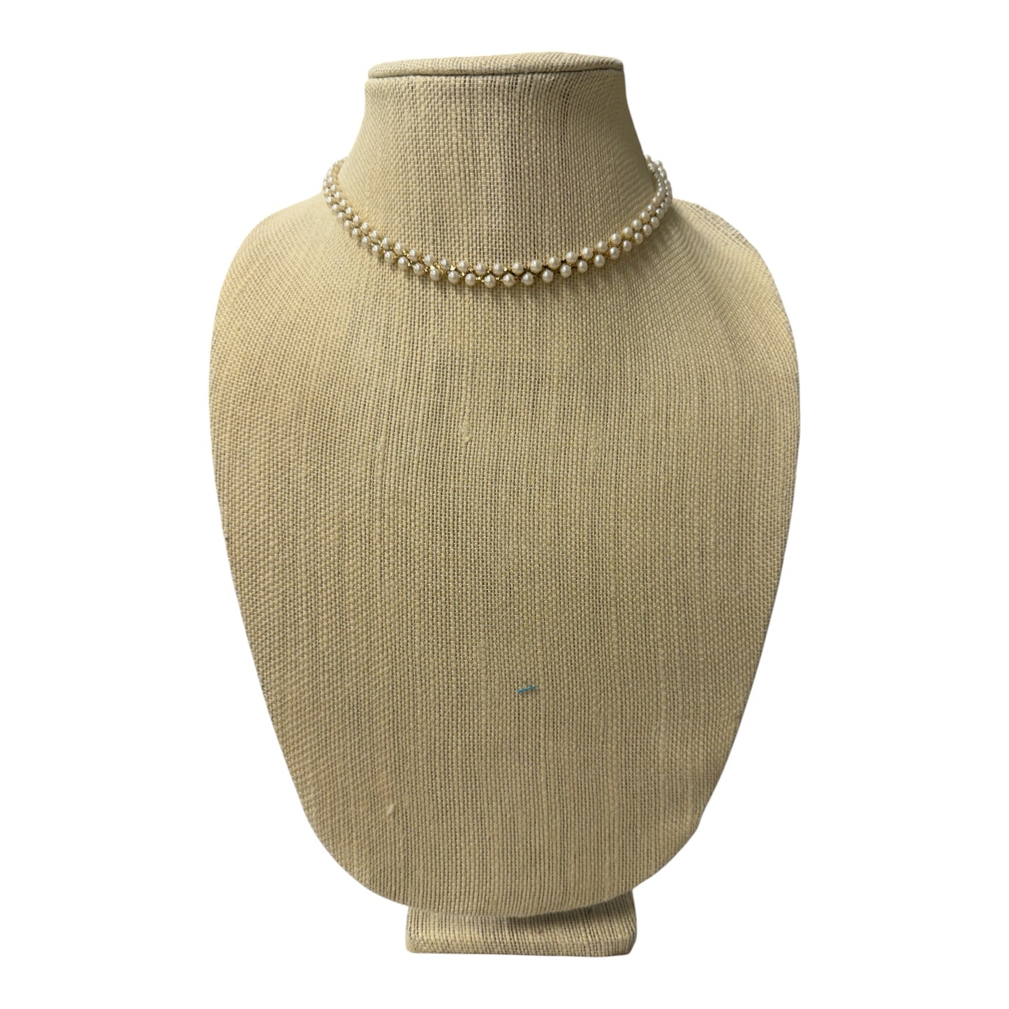 Necklace Statement In White