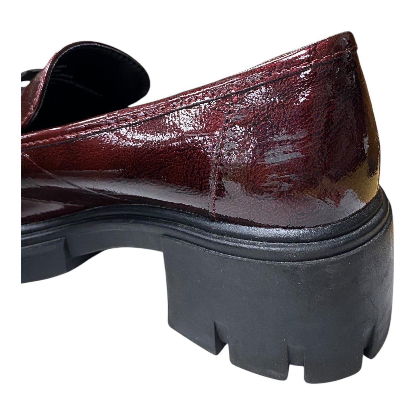 Shoes Heels Block By Crown Vintage In Red, Size:7.5