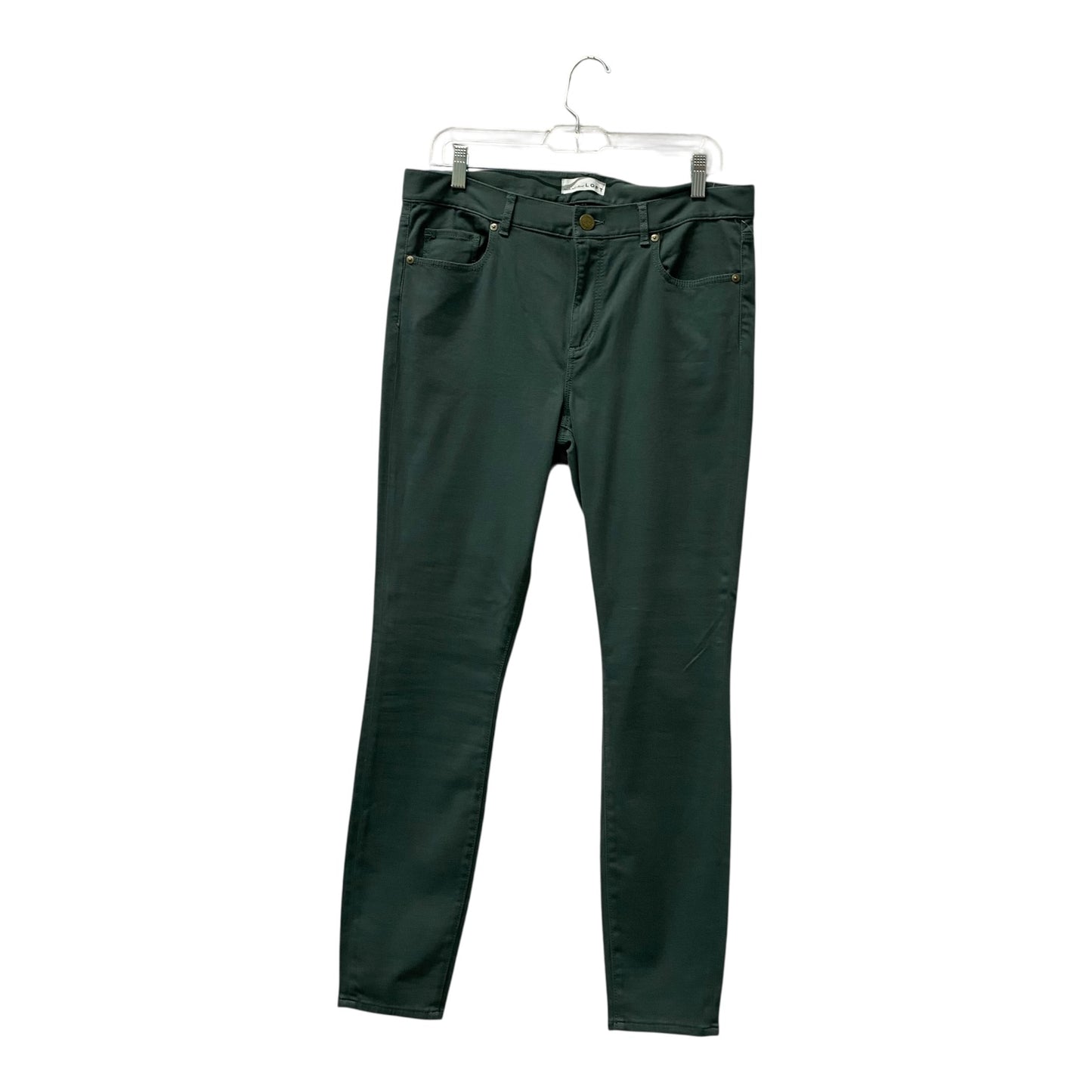 Pants Leggings By Loft In Green, Size:10