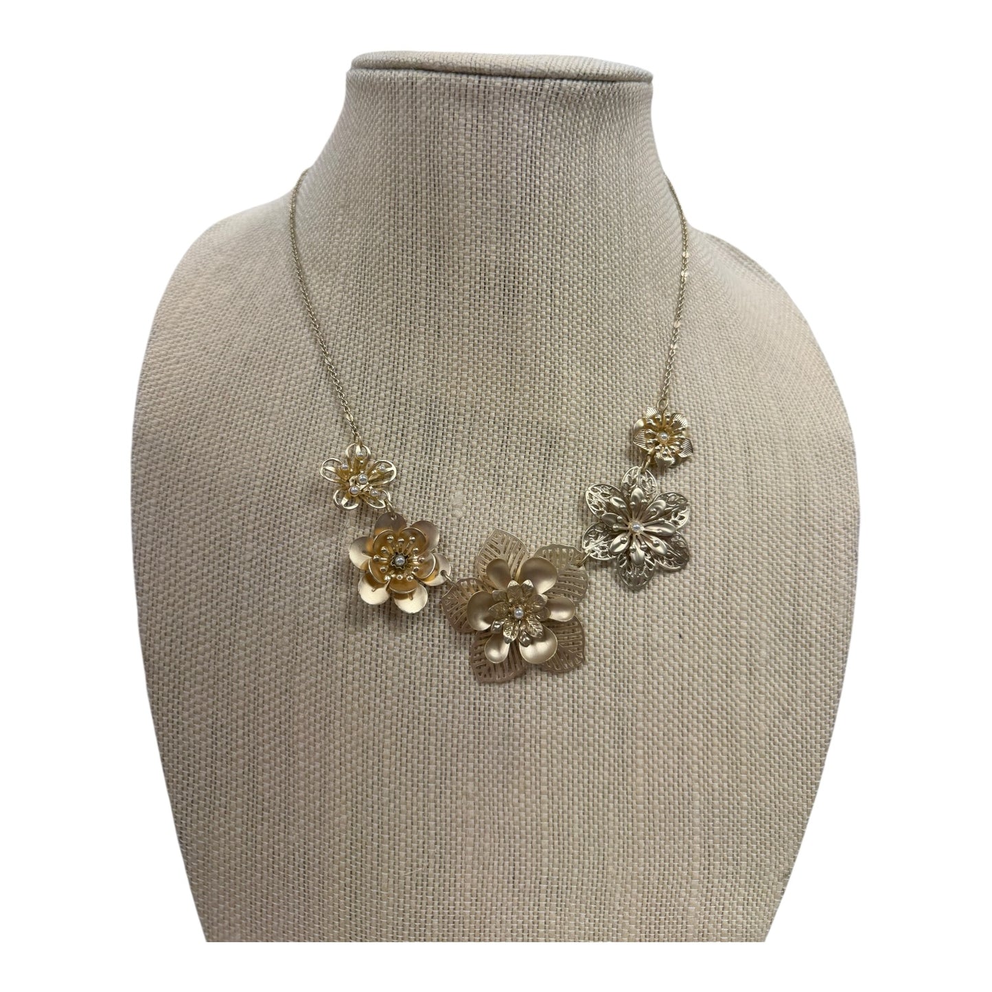 Necklace Statement By Loft In Gold