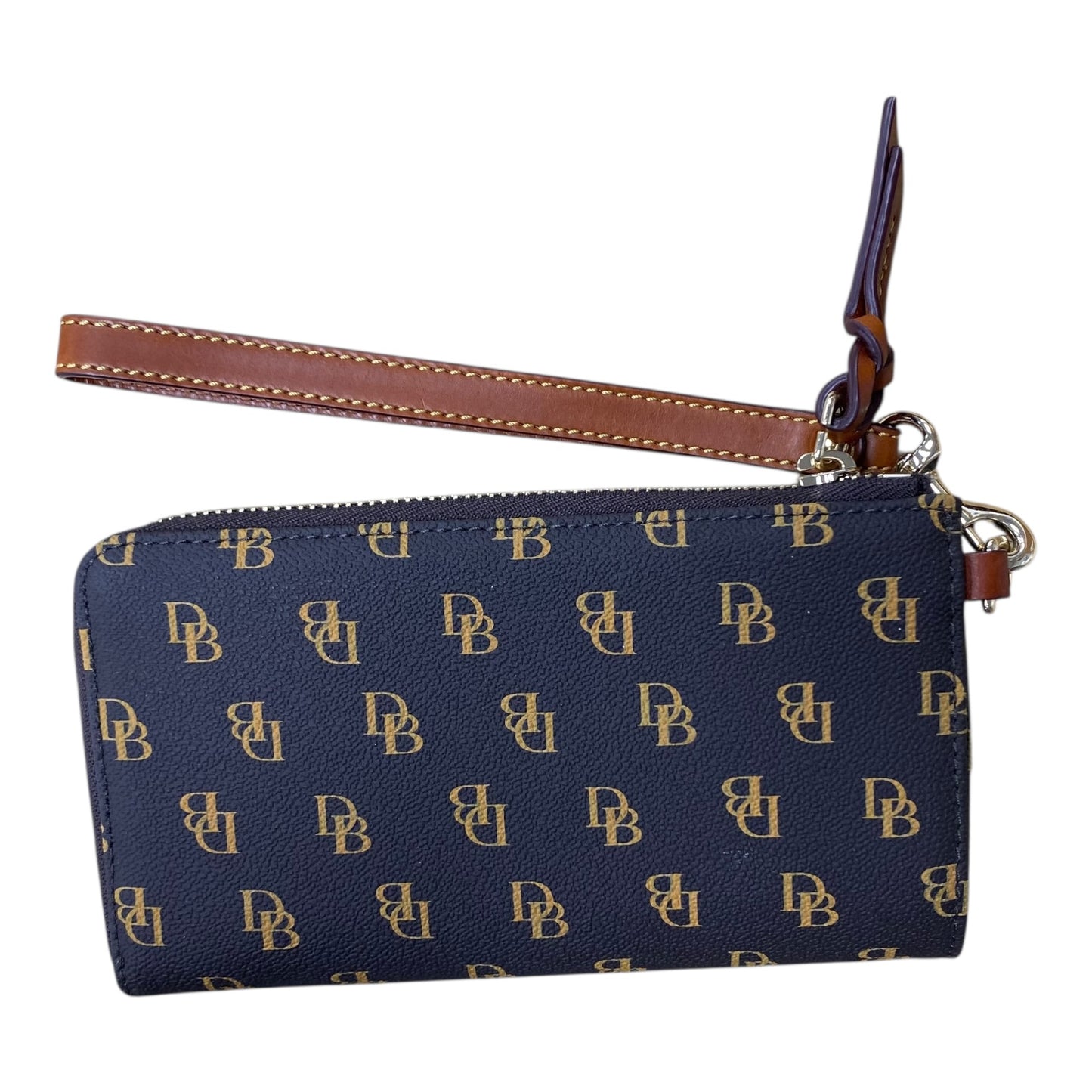 Wristlet Designer By Dooney And Bourke In Brown, Size:Medium