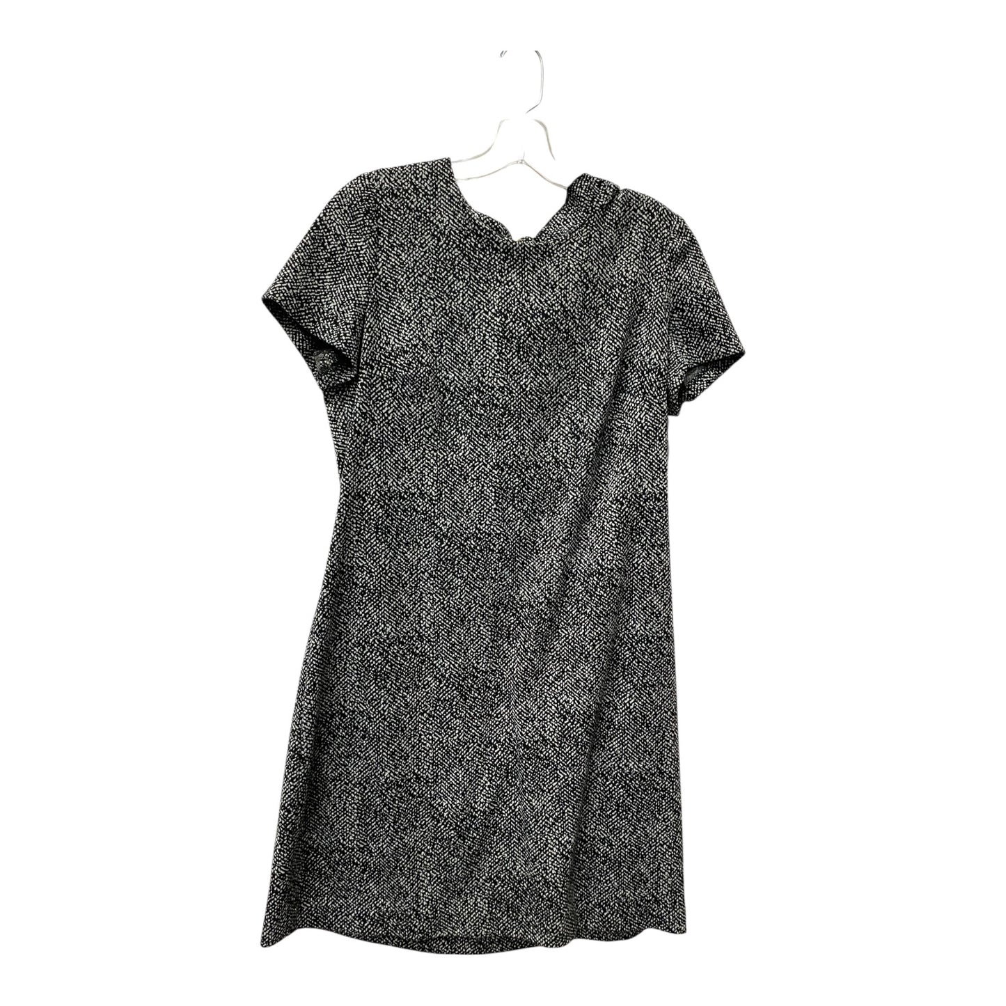 Dress Casual Midi By Calvin Klein In Black & White, Size:L