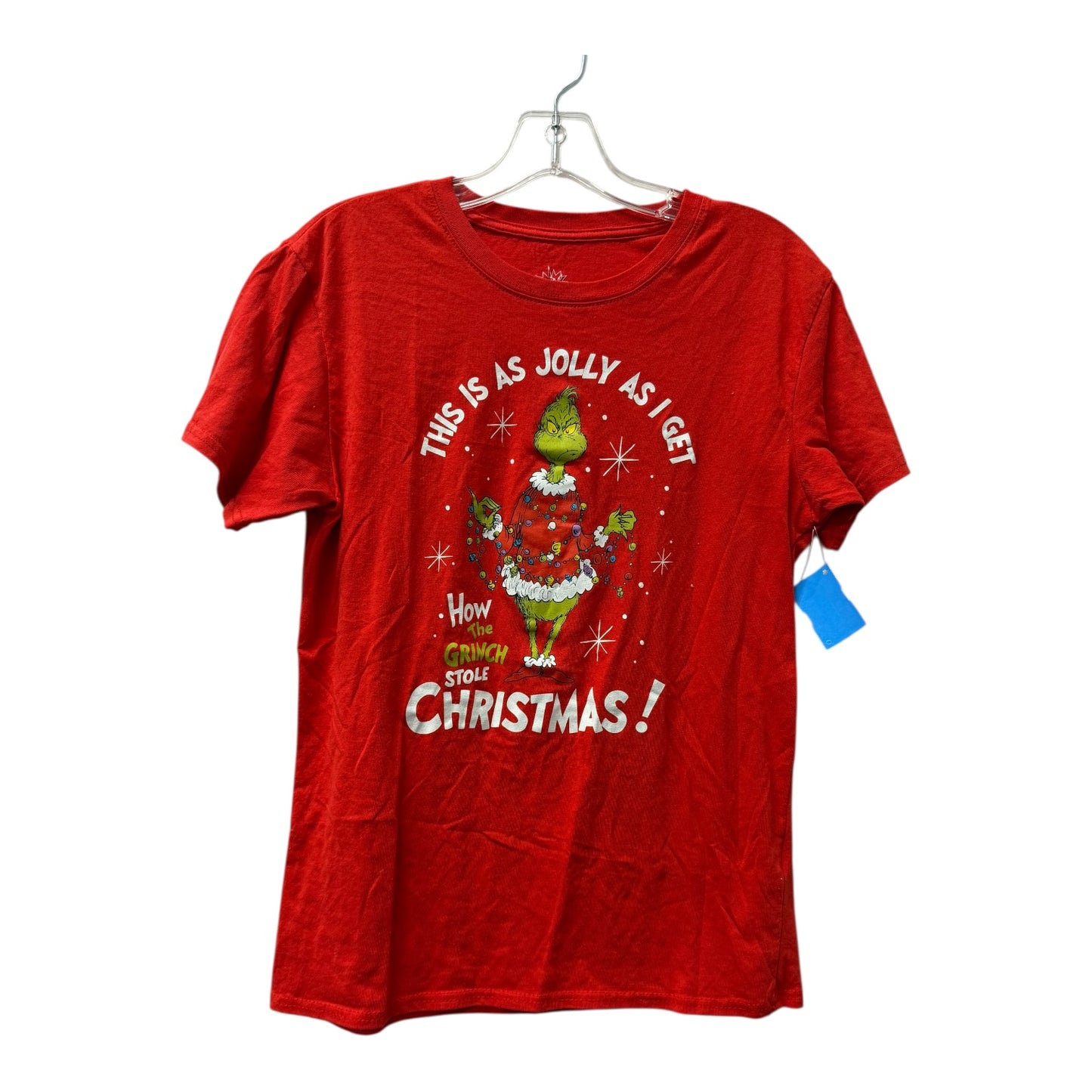 TOP SS by The Grinch in RED, Size:M