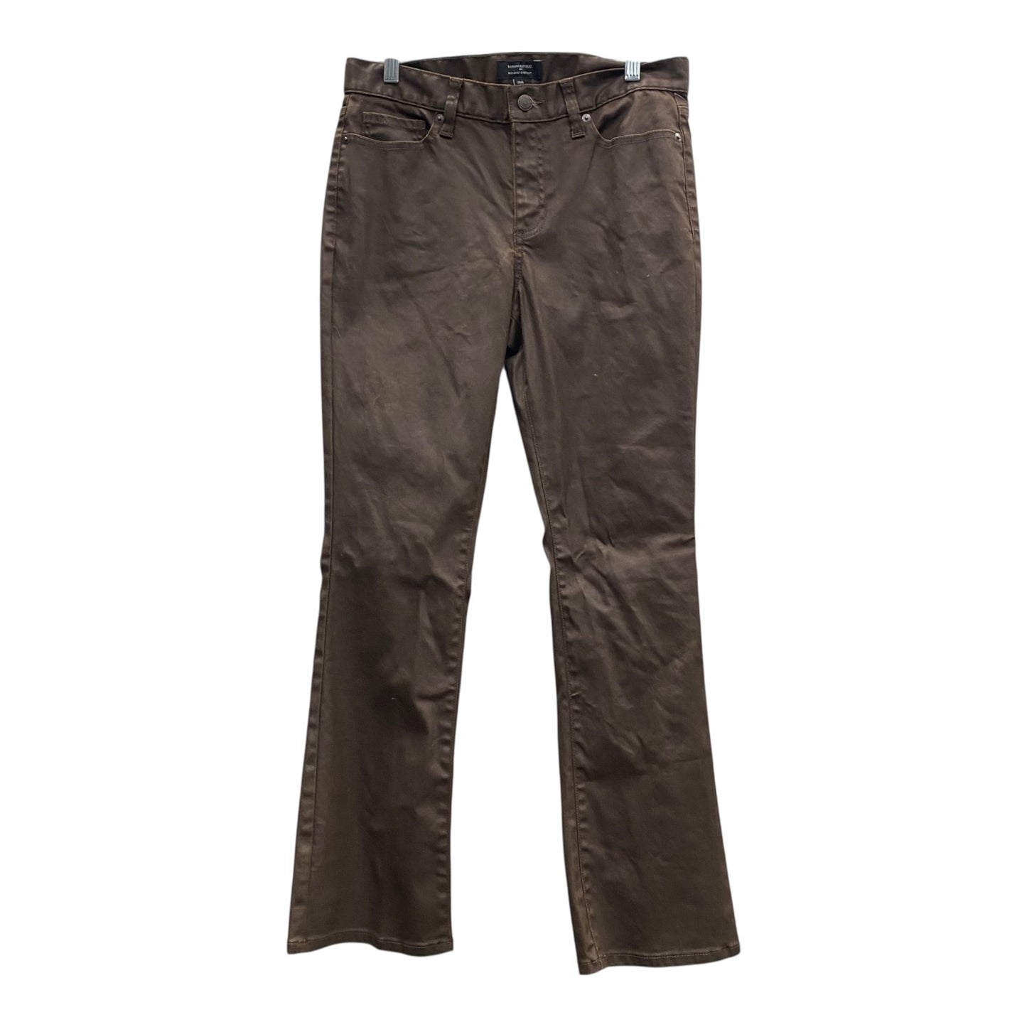 Jeans Boot Cut By Banana Republic In Brown, Size:6