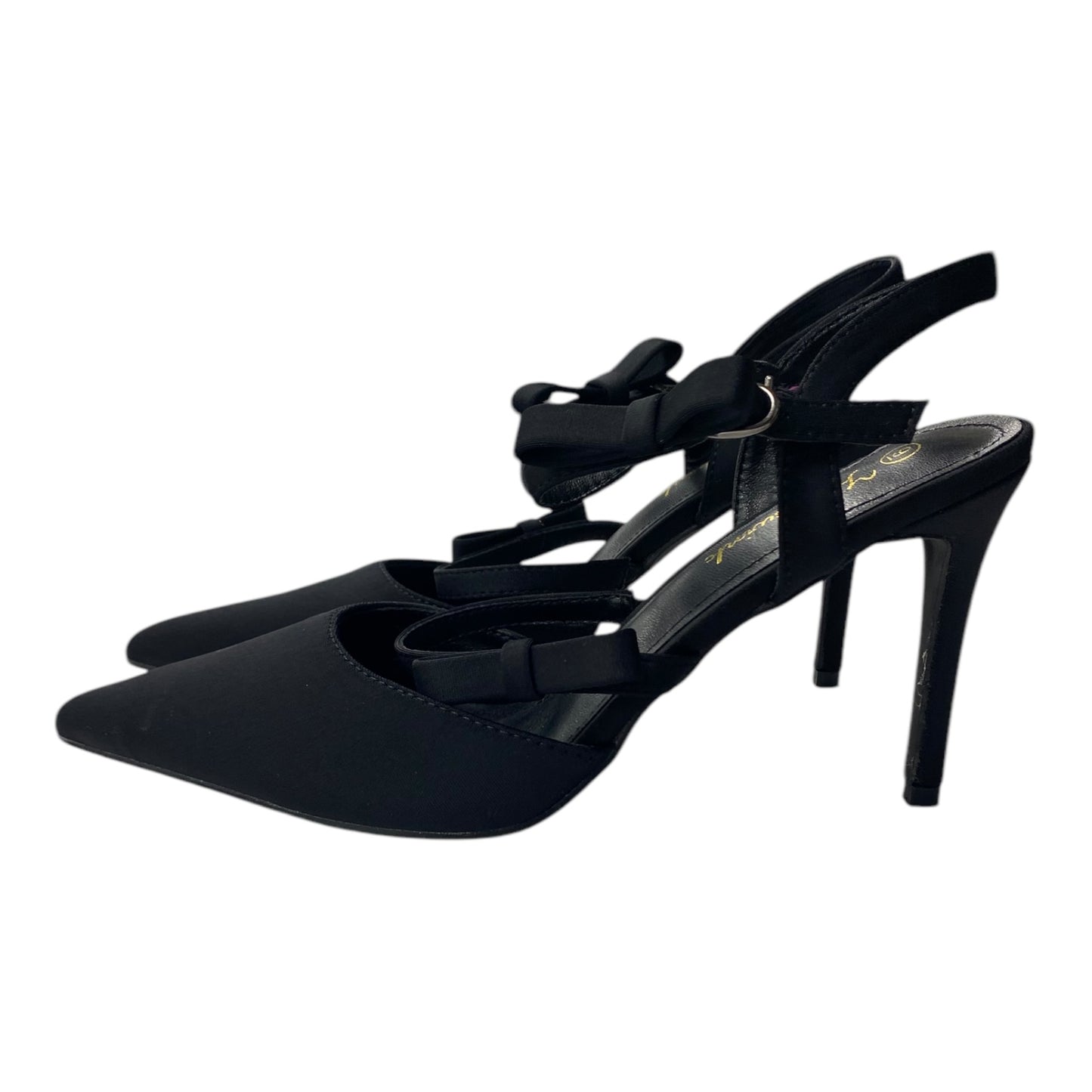 Shoes Heels Kitten By Cme In Black, Size:9