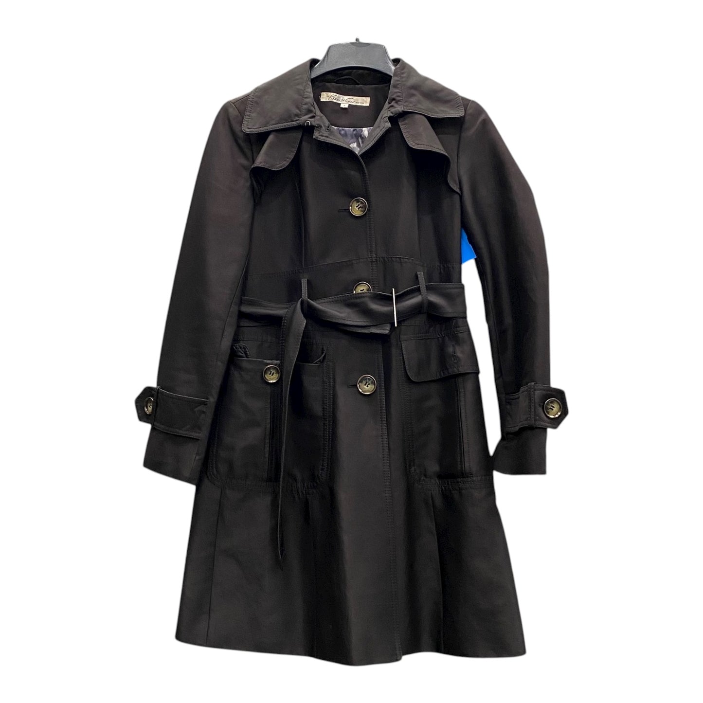 Coat Peacoat By Kenneth Cole In Black, Size:M
