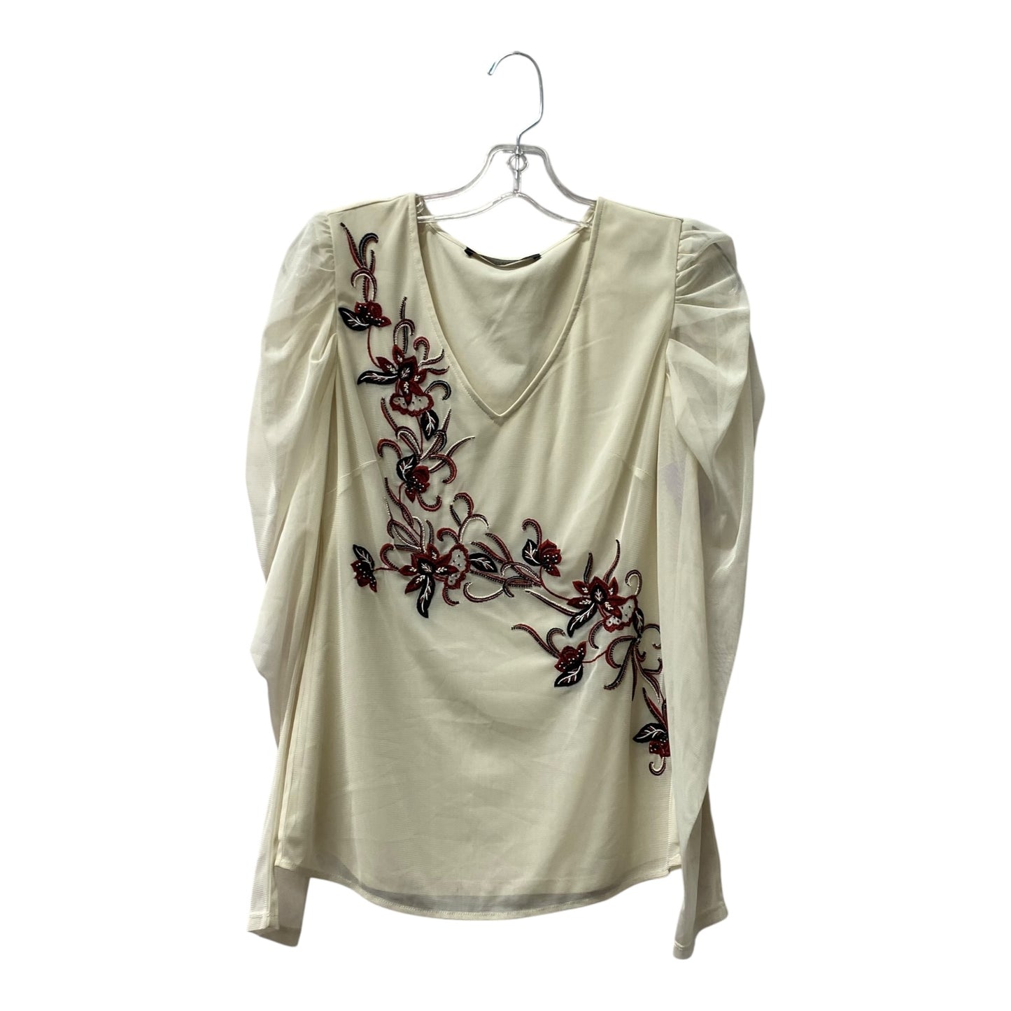 Top Ls By White House Black Market In Cream, Size:S