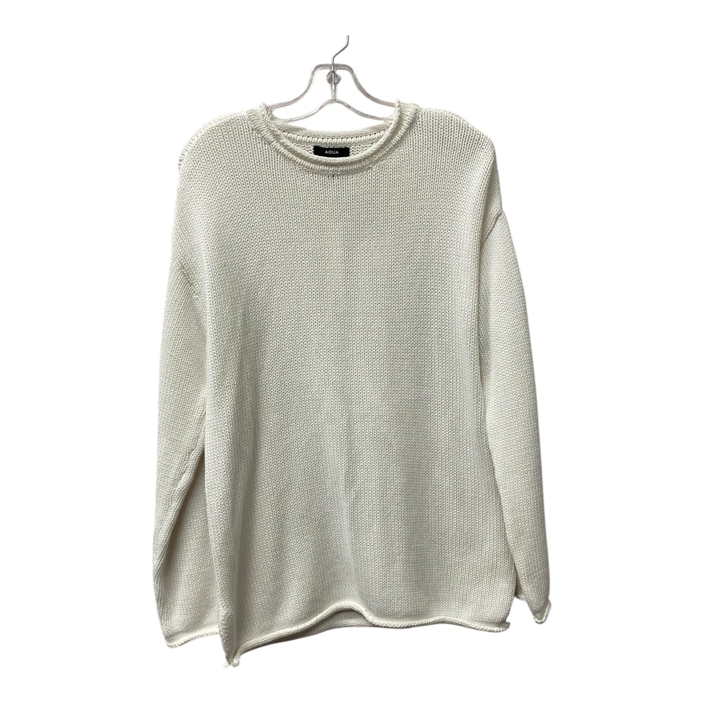 Sweater By Aqua In White, Size:S