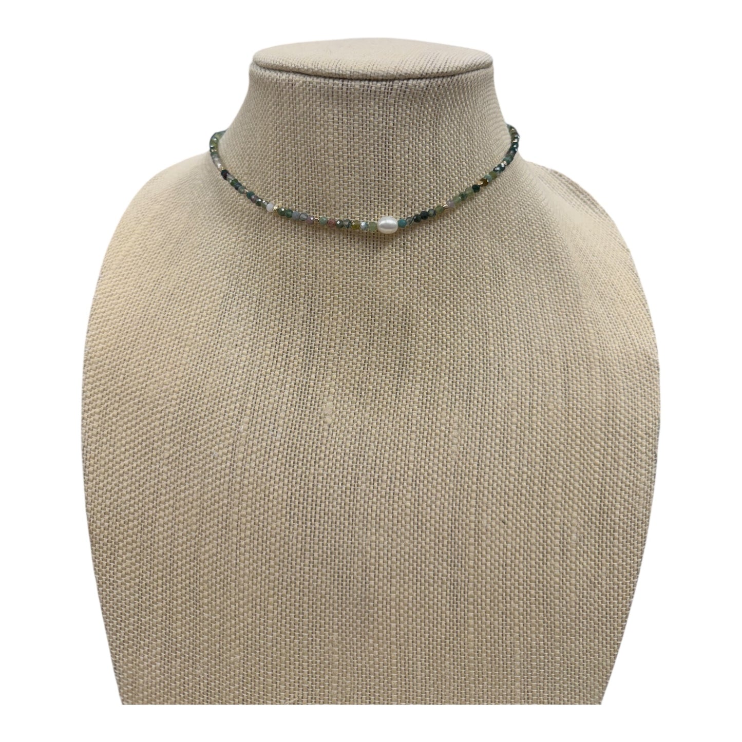Necklace Choker & Collar In Green