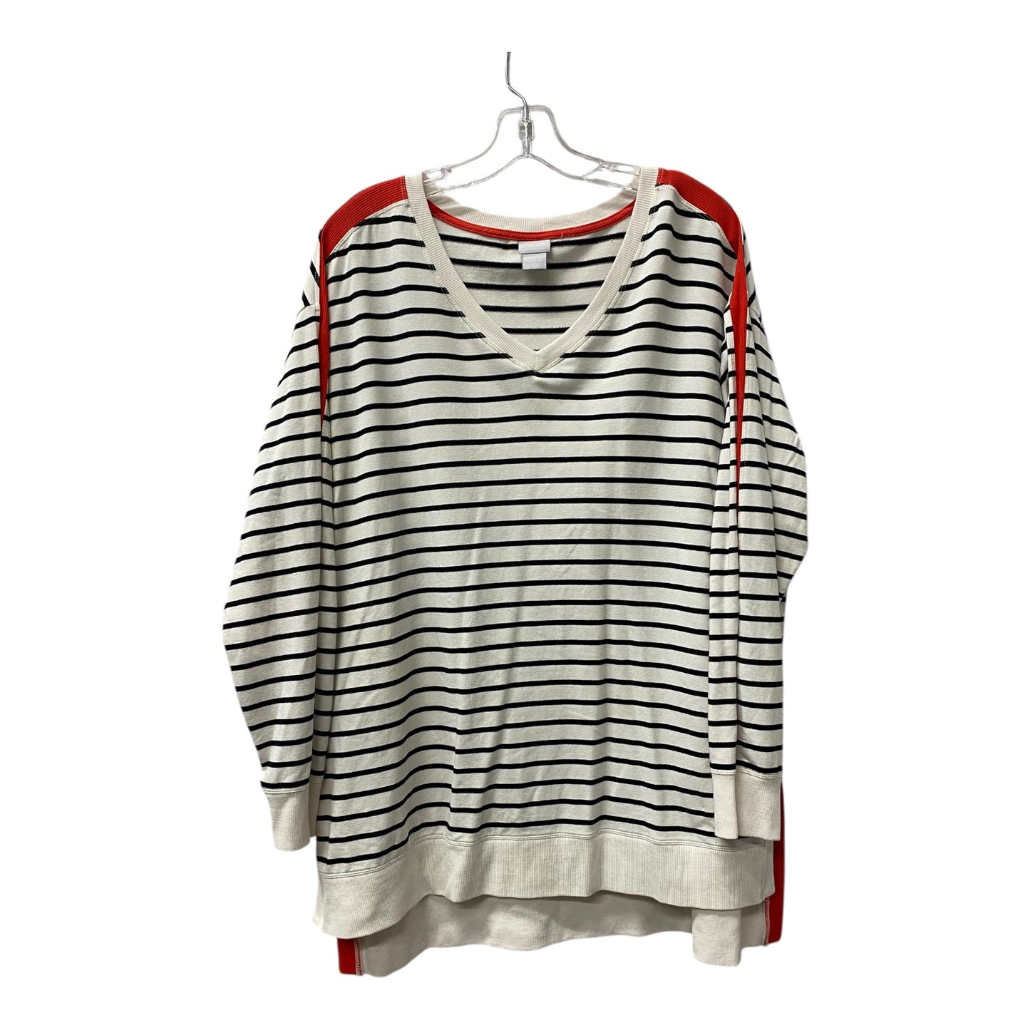 Top Ls By Zenergy By Chicos In White, Size:Xl