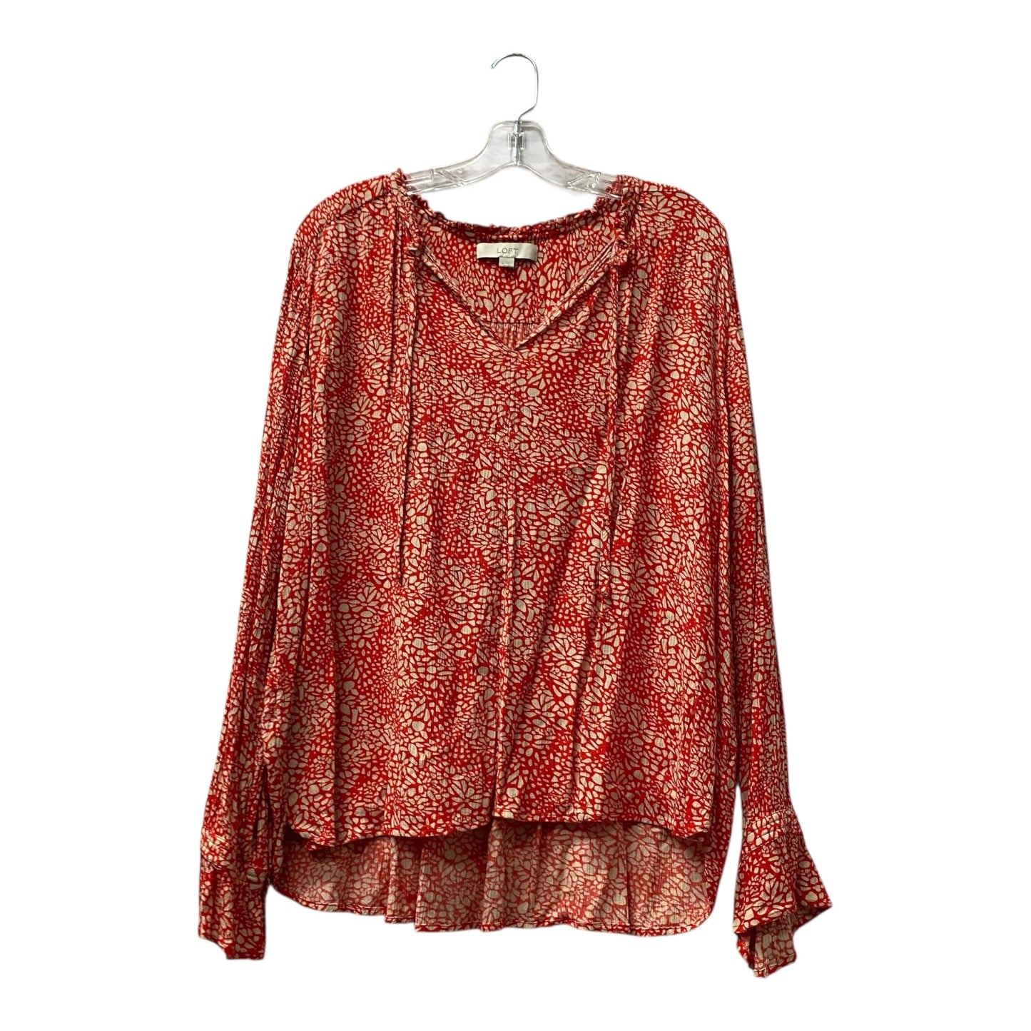 Top Ls By Loft In Red, Size:Xl