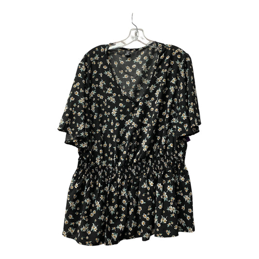 Top Ss By Shein In Black, Size:4X