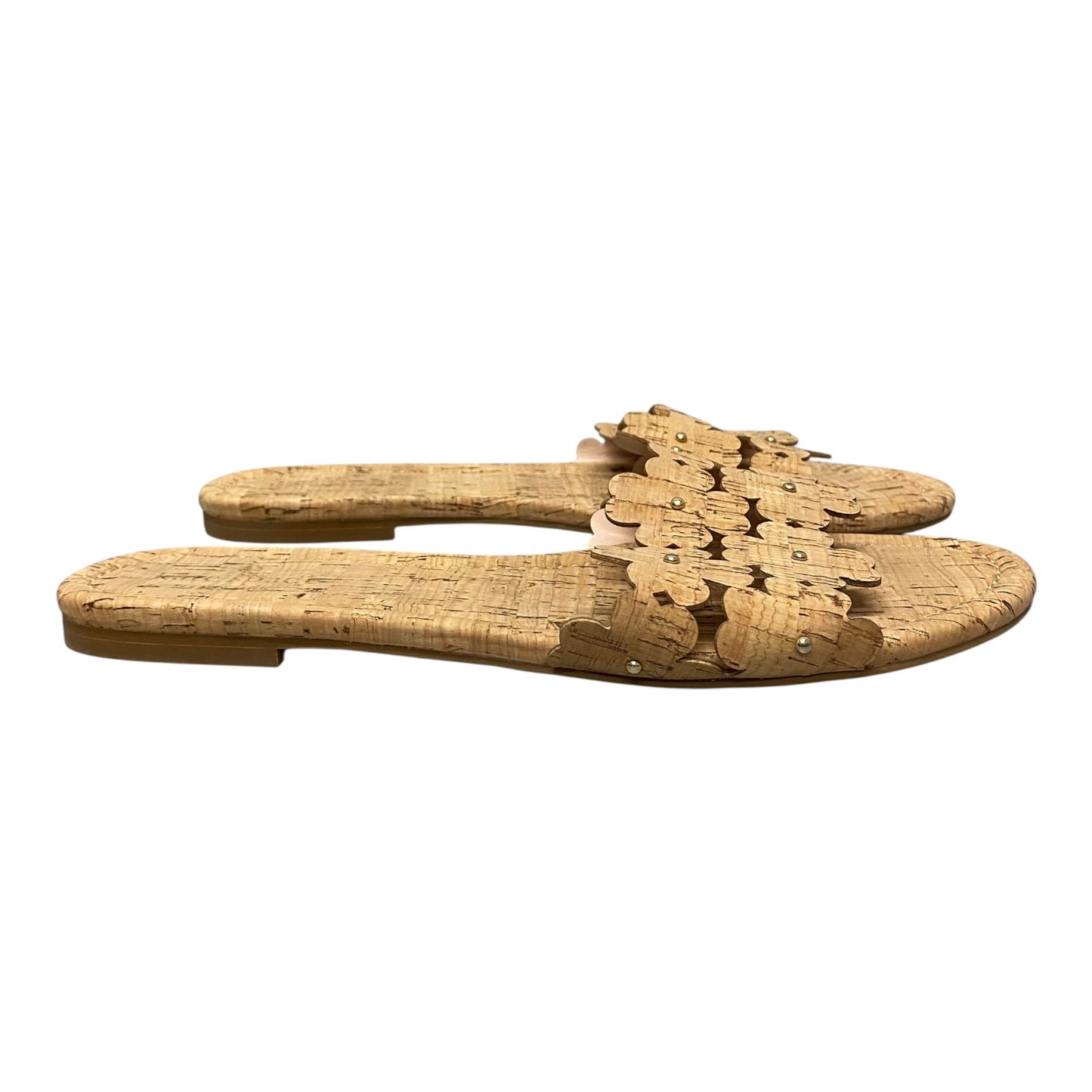 Sandals Designer By Kate Spade In Tan, Size:9