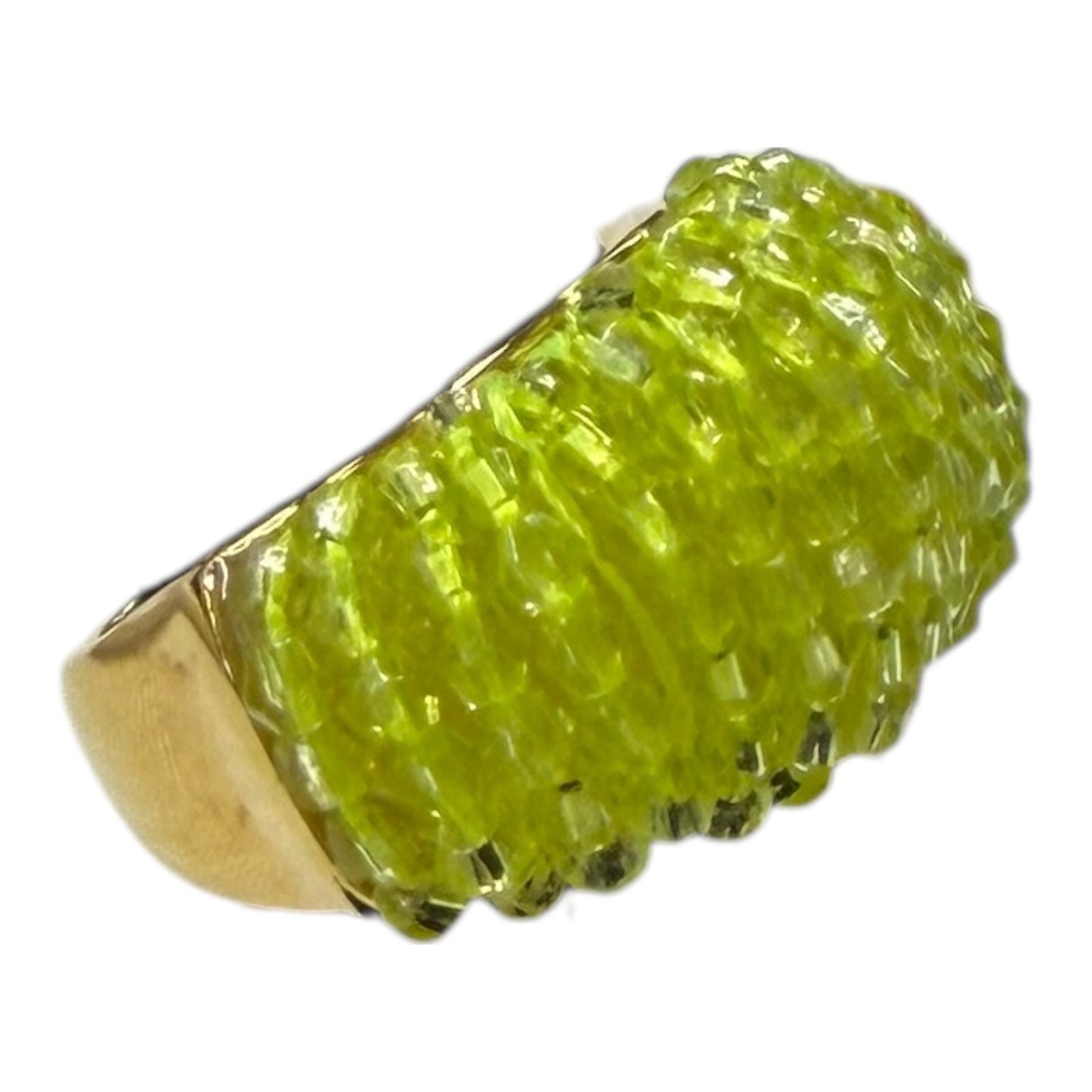 Ring Band By J. Crew In Yellow
