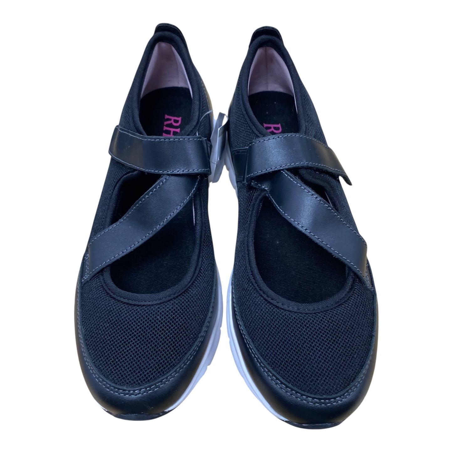 Shoes Flats In Black, Size:6