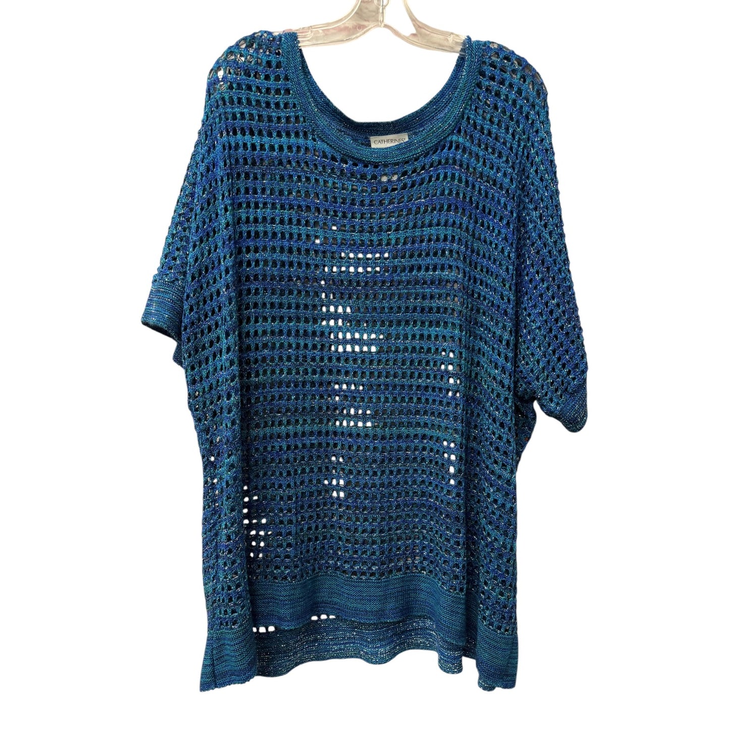 Top Ss By Catherines In Blue, Size:3X