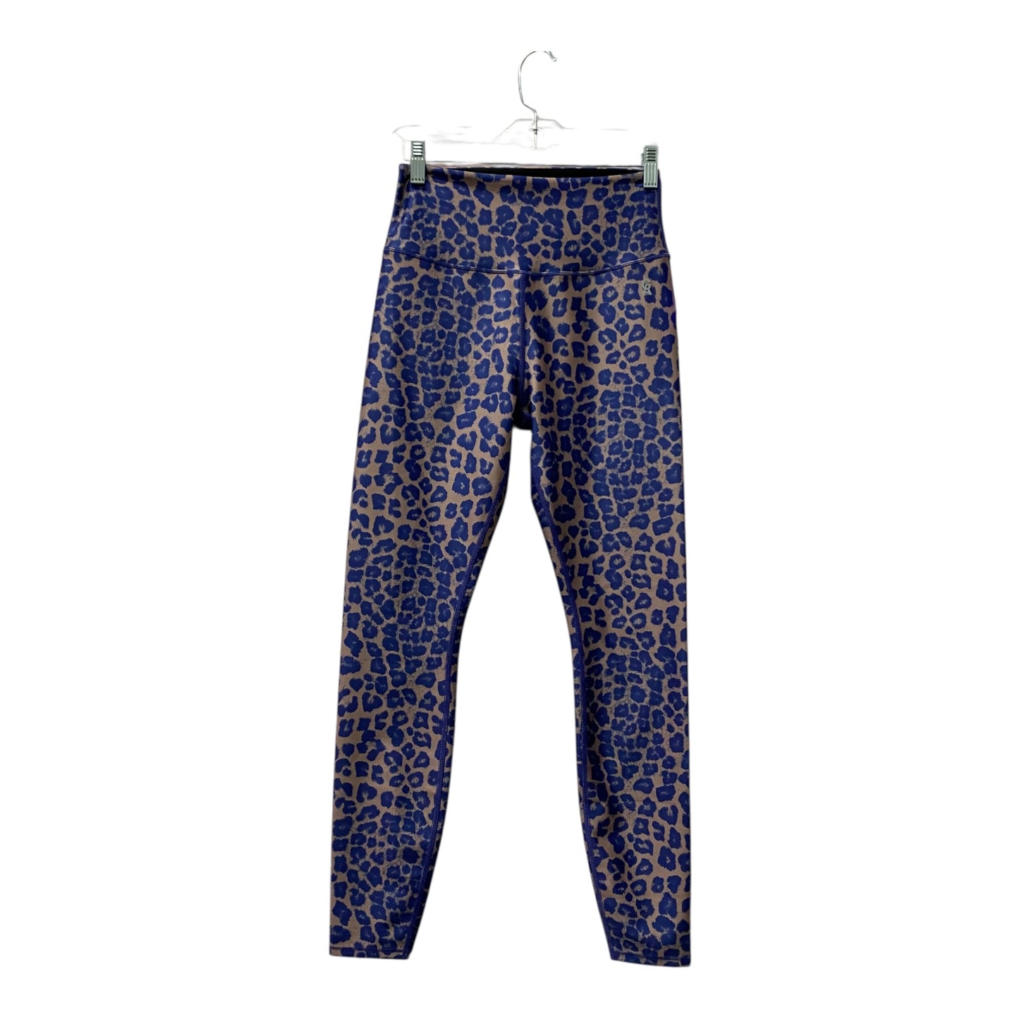 Athletic Leggings By Good American In Blue & Tan, Size:2