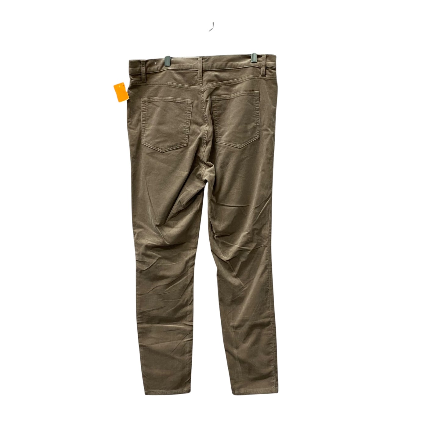 Jeans Straight By Loft In Tan, Size:12