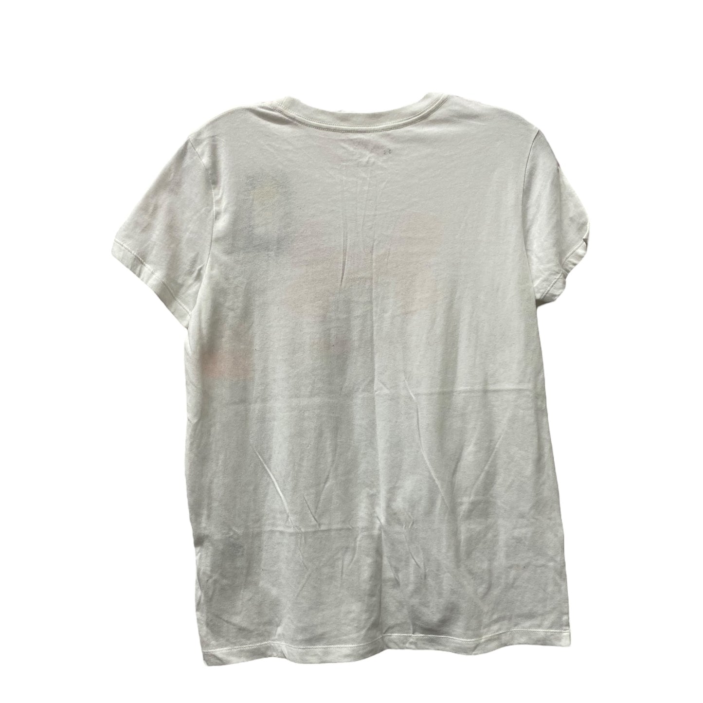 Athletic Top Ss By Under Armour In White, Size:S