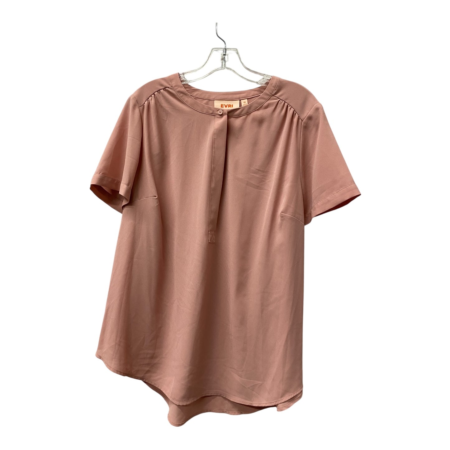 Top Ss By Evri In Pink, Size:1X