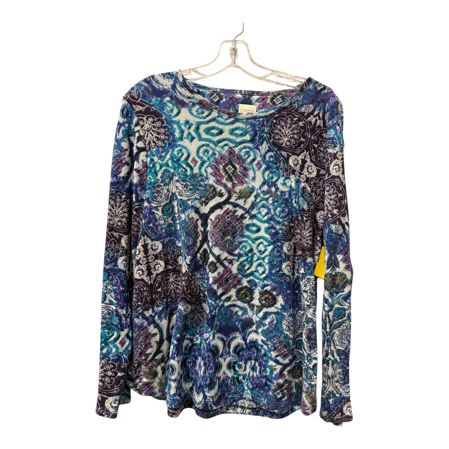 Sweater By Chicos In Purple, Size:Xl