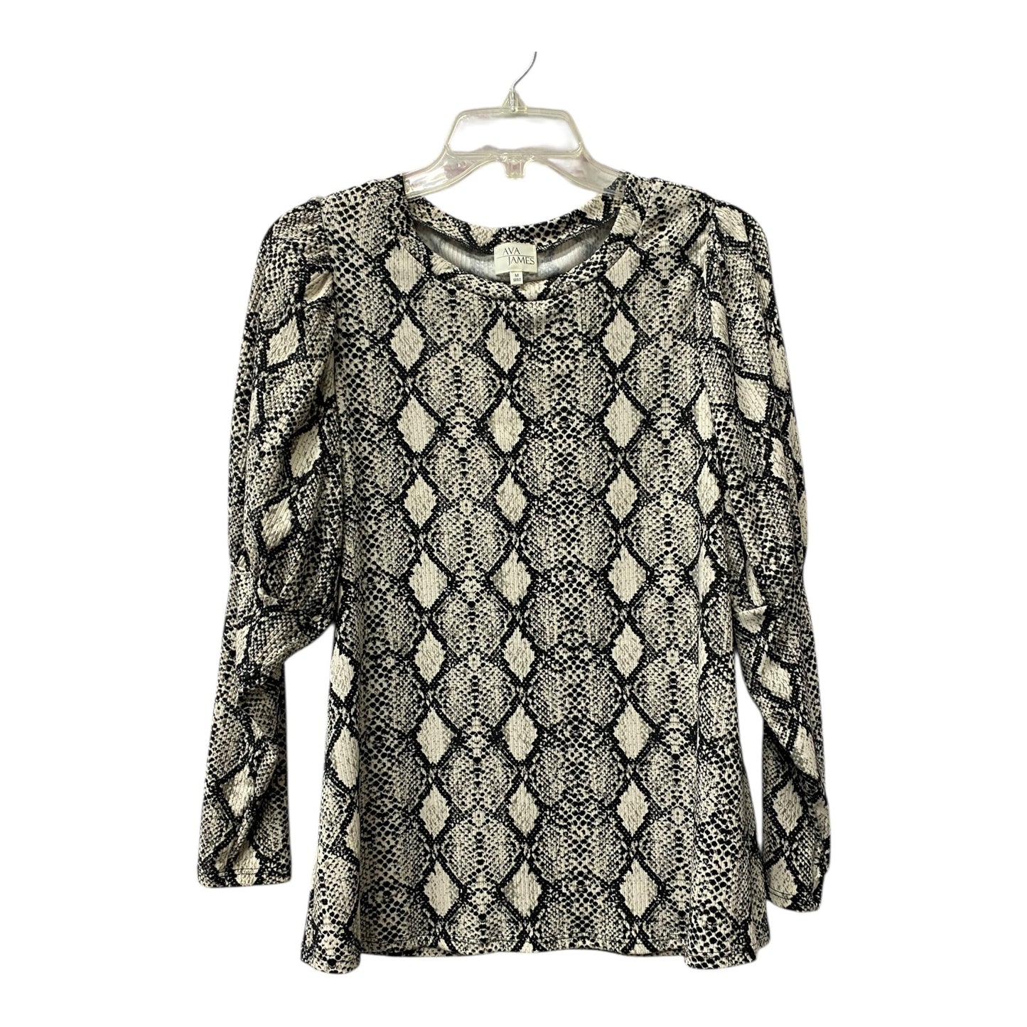 Top Ls By Ava James In Animal Print, Size:M