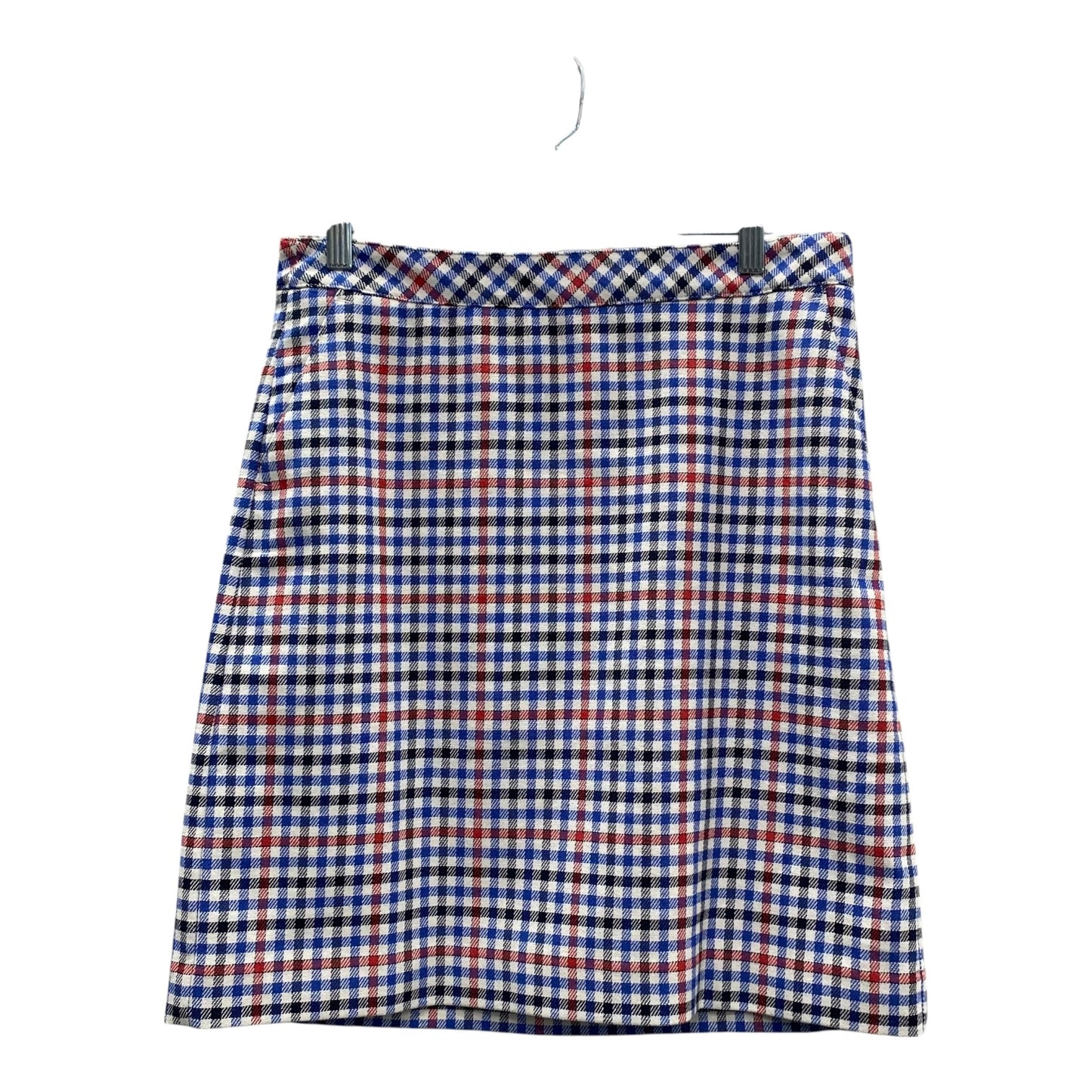 Skirt Midi By Talbots In Blue & Red & White, Size:4