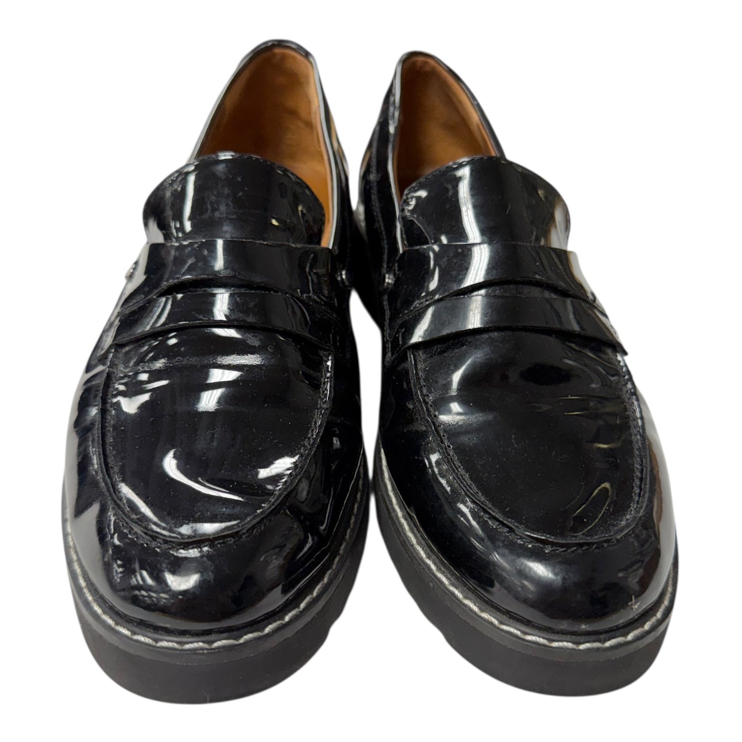 Shoes Flats By Franco Sarto In Black, Size:8